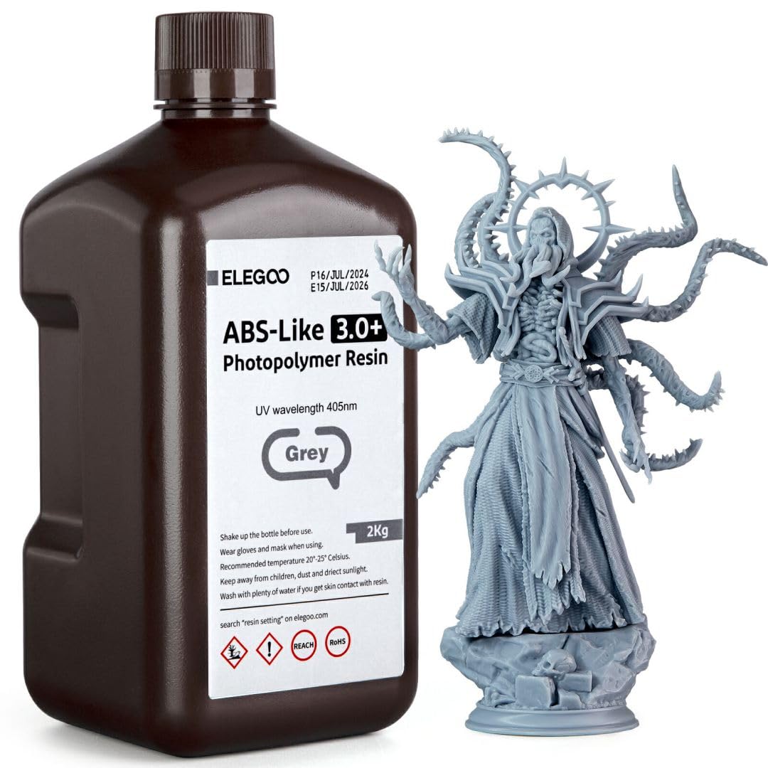 Foto 1 | Impresora 3d De Resina Elegoo Tipo Abs 3.0+ Gris De 2 Kg - Venta Internacional.