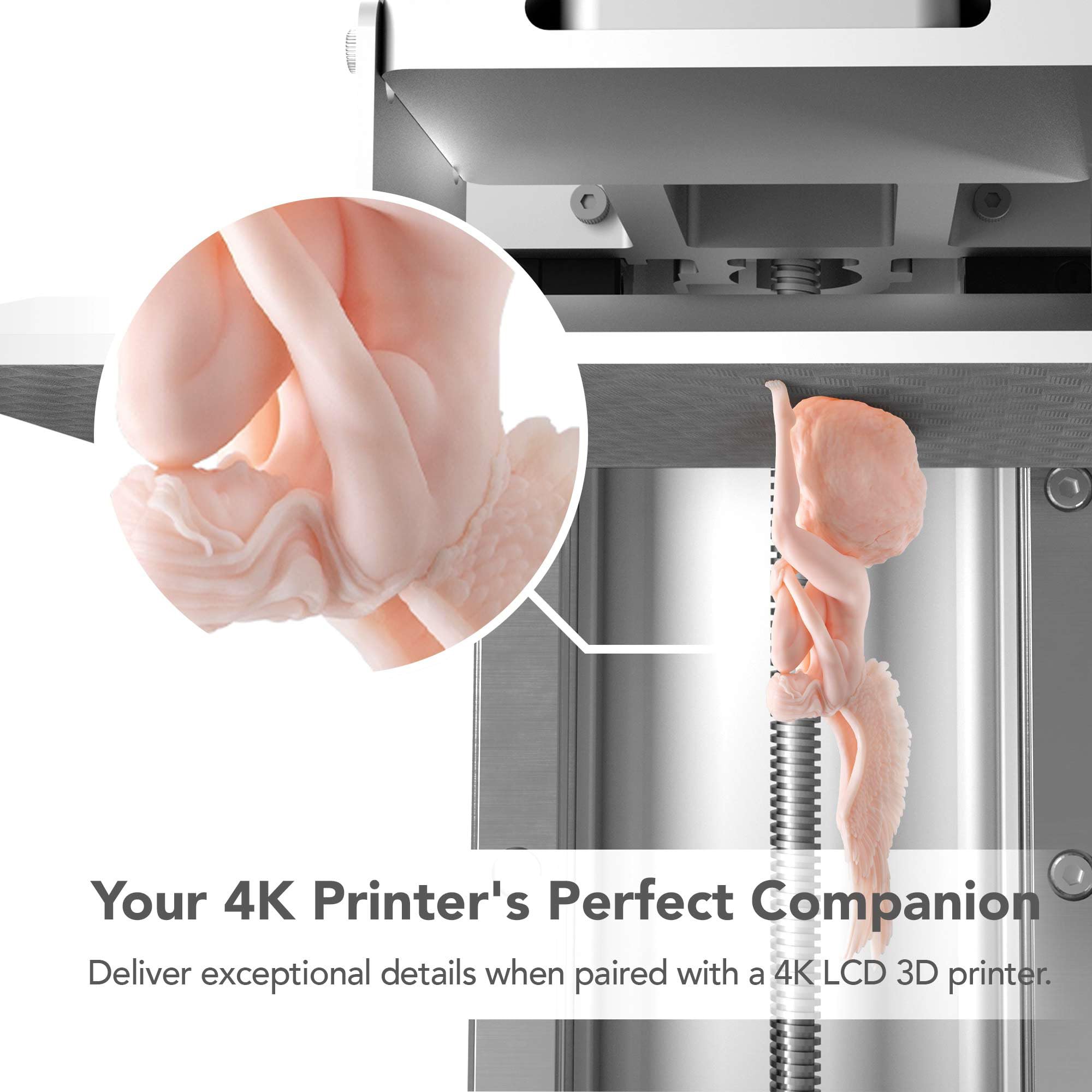 Foto 5 pulgar | Impresora 3d Phrozen Rapid Resin Aqua-ivory 4k 1 Kg - Venta Internacional.