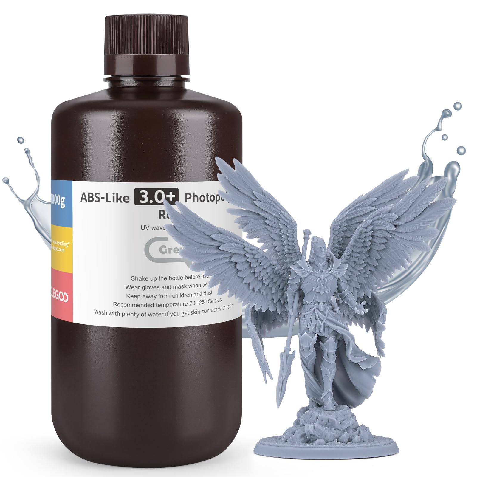 Foto 2 pulgar | Impresora 3d De Resina Elegoo Abs-like 3.0 Plus Grey 1000ml - Venta Internacional.