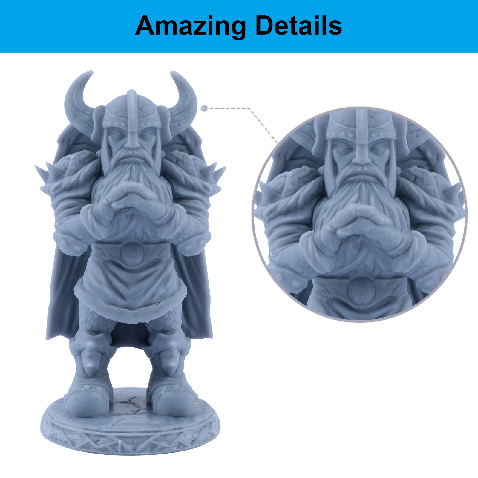 Foto 4 | Impresora 3d De Resina Elegoo Tipo Abs, 1 Kg, Gris Para Impresora Lcd - Venta Internacional.