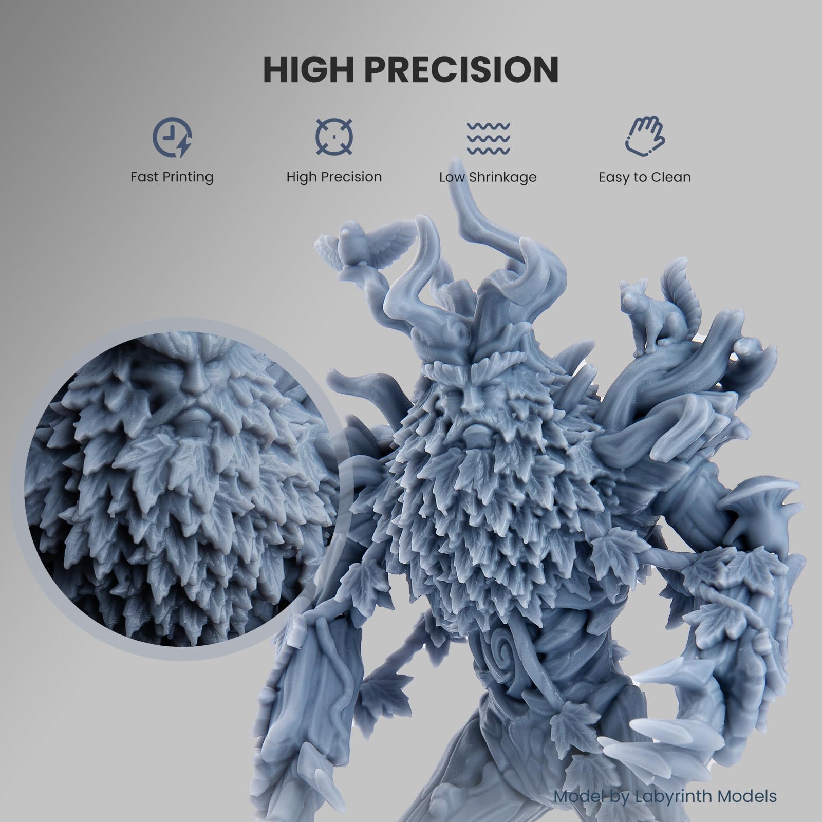 Foto 3 pulgar | Impresora 3d De Resina Elegoo, Fotopolímero Estándar Azul, 500 G - Venta Internacional.