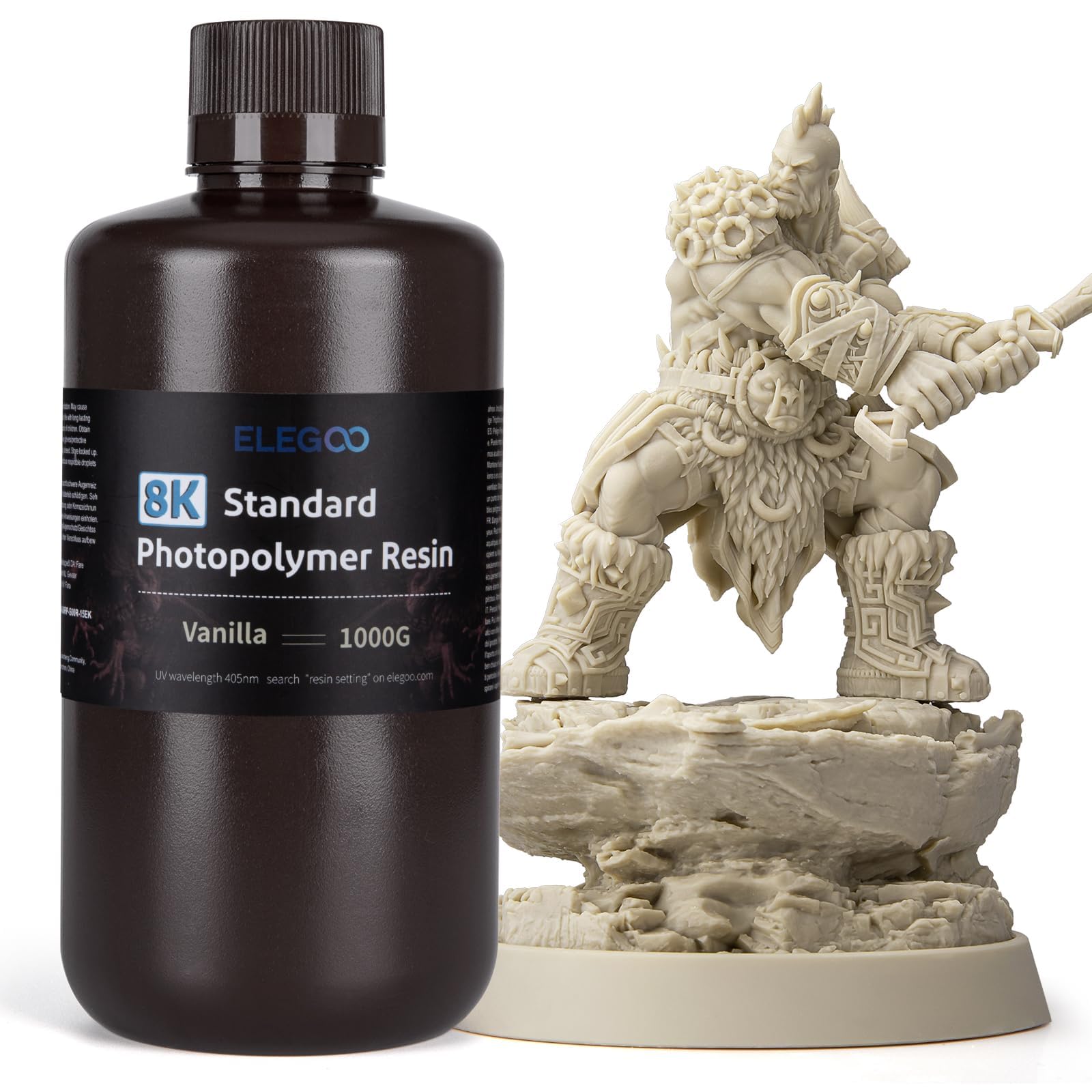 Foto 1 | Impresora 3d De Resina Elegoo 8k, Fotopolímero Estándar, 1l, 405 Nm - Venta Internacional.