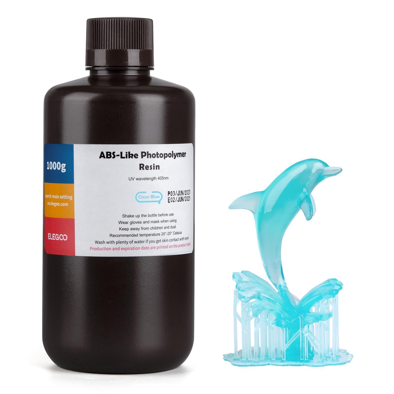 Impresora 3d De Resina Elegoo, Lcd Tipo Abs, Curado Uv, 405 Nm, 1 Kg - Venta Internacional.