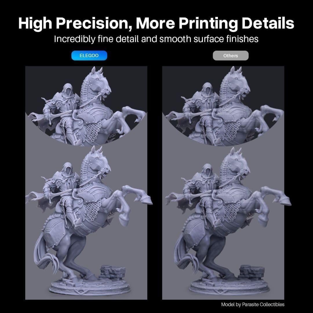 Foto 4 pulgar | Impresora 3d De Resina Elegoo, Lavable Con Agua 2.0, Cerámica, Gris, 1 Litro - Venta Internacional.