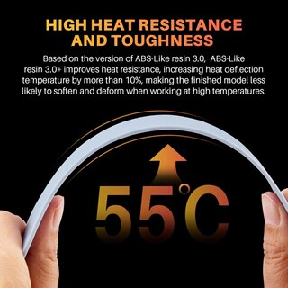 Foto 4 | Impresora 3d De Resina Elegoo Tipo Abs 3.0+ Negra, 1 Kg, Resistente Al Calor - Venta Internacional.