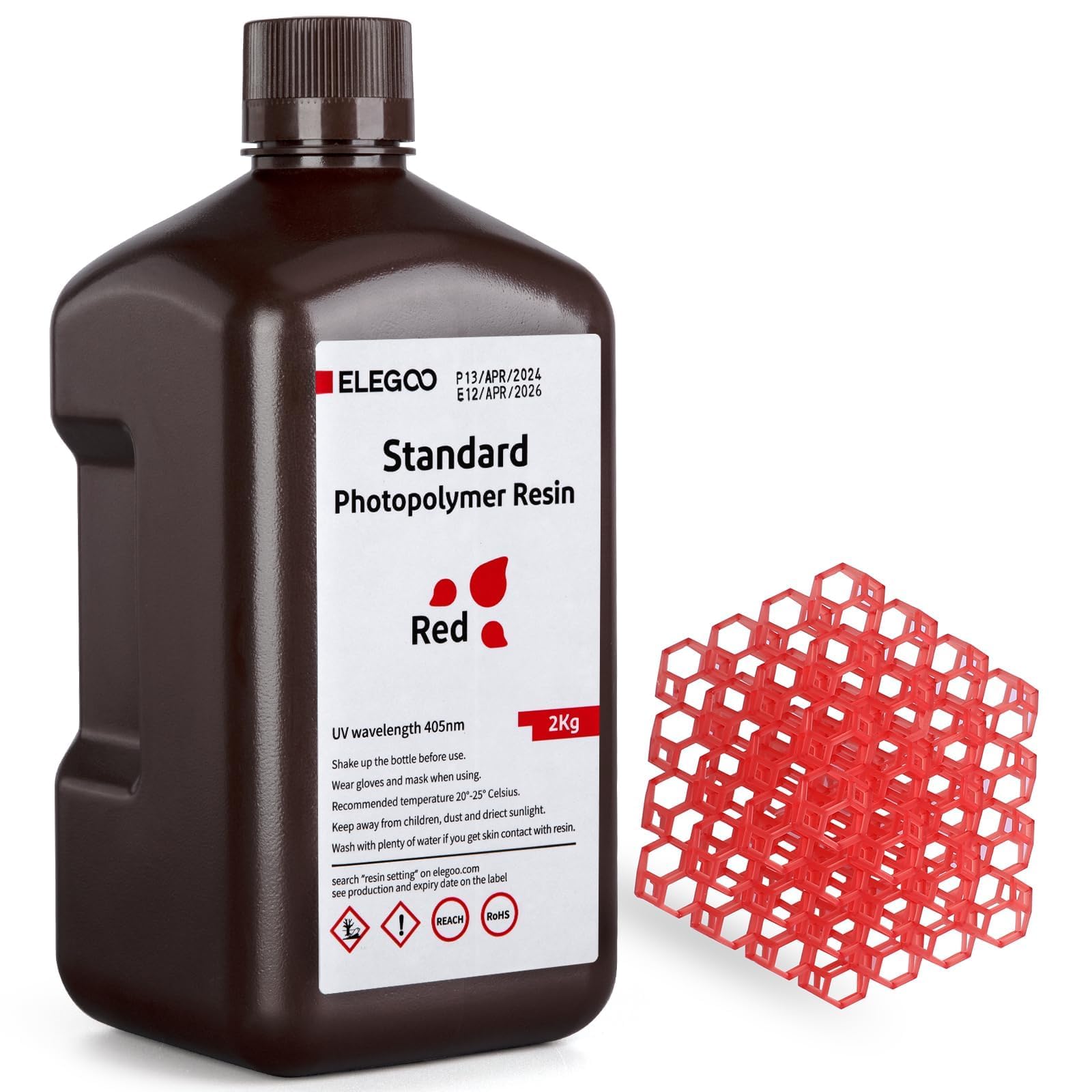 Foto 1 | Impresora 3d De Resina Elegoo Standard 405nm, Fotopolímero, 2 Kg - Venta Internacional.