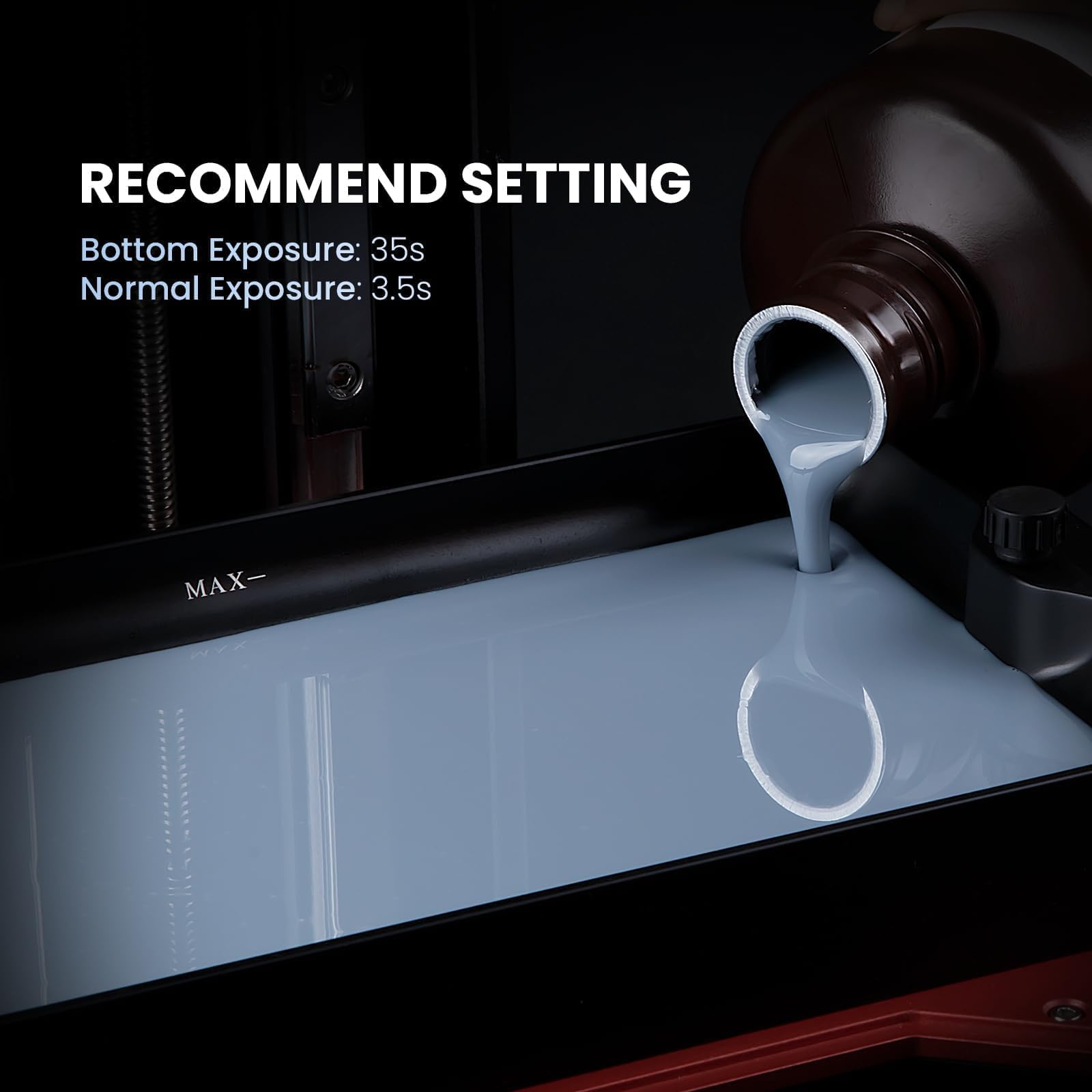 Foto 6 pulgar | Impresora 3d De Resina Elegoo Upgrade Standard 2.0 405 Nm 1l, Color Gris - Venta Internacional.