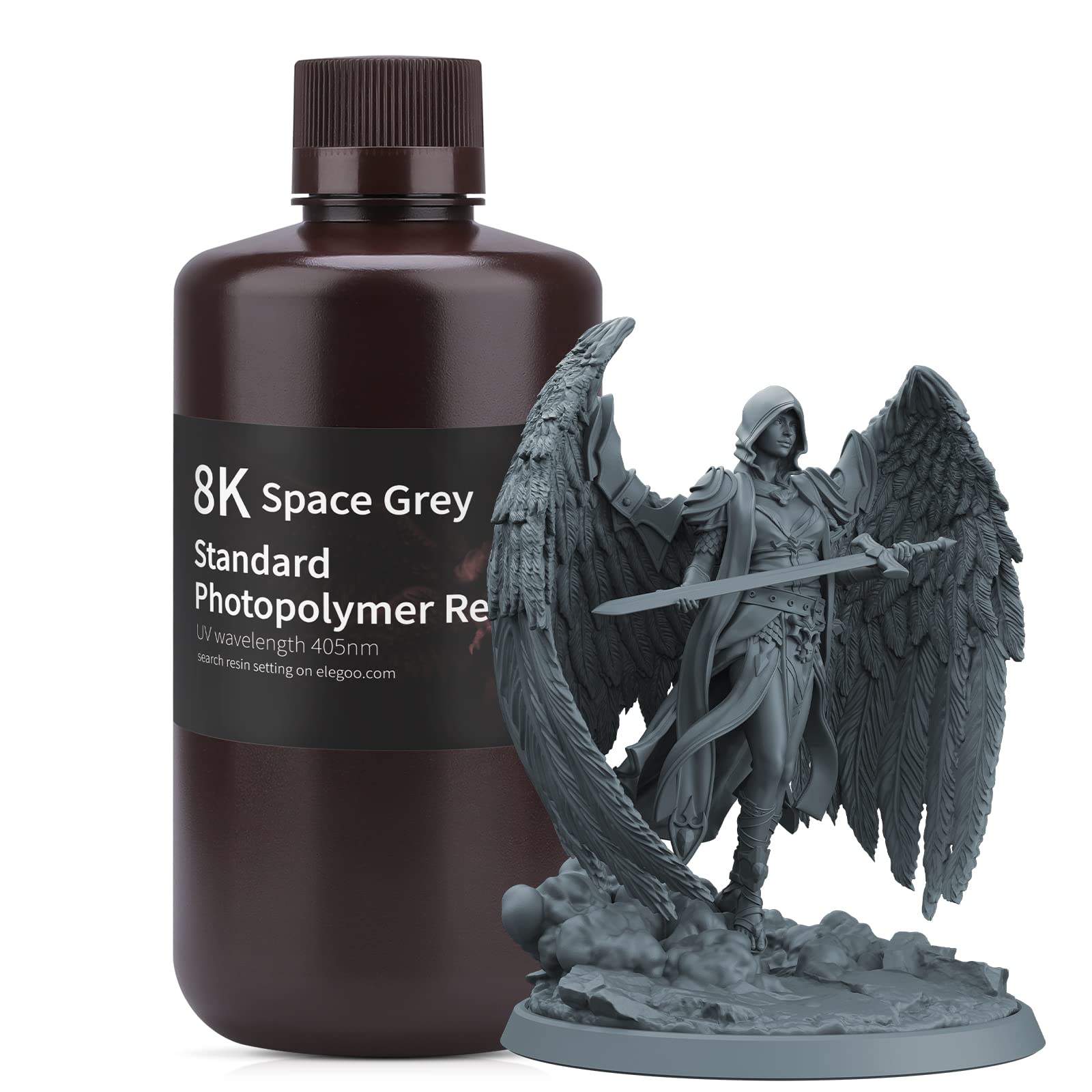 Impresora 3d De Resina Elegoo 8k, Fotopolímero Estándar, 1 Kg - Venta Internacional.