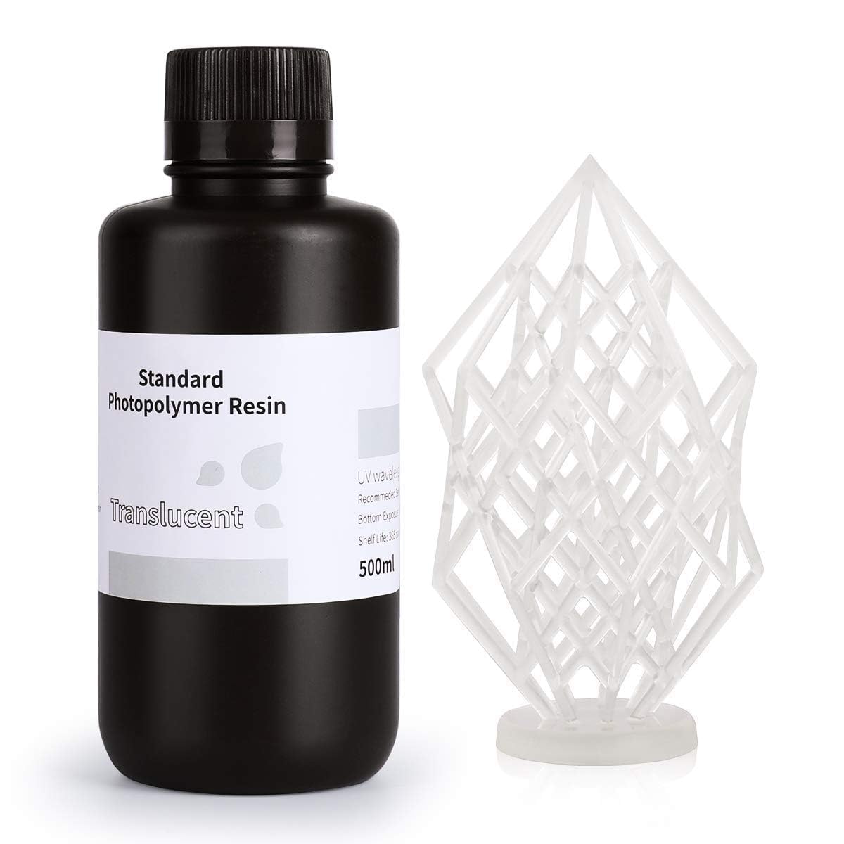 Impresora 3d De Resina Elegoo, Fotopolímero Estándar, 500 G, 405 Nm - Venta Internacional.