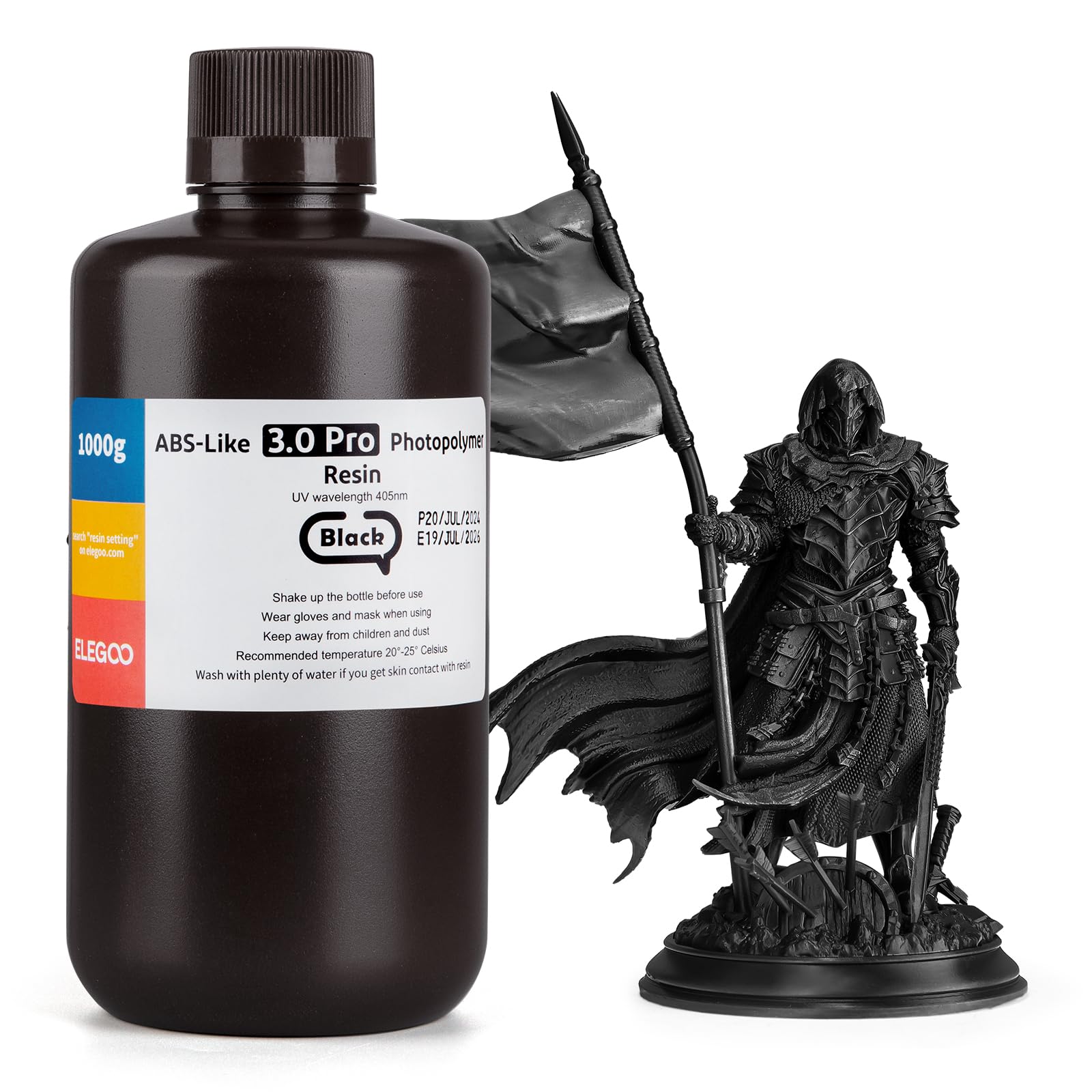 Foto 2 pulgar | Impresora 3d De Resina Elegoo Abs Like 3.0 Pro Black 1000g - Venta Internacional.