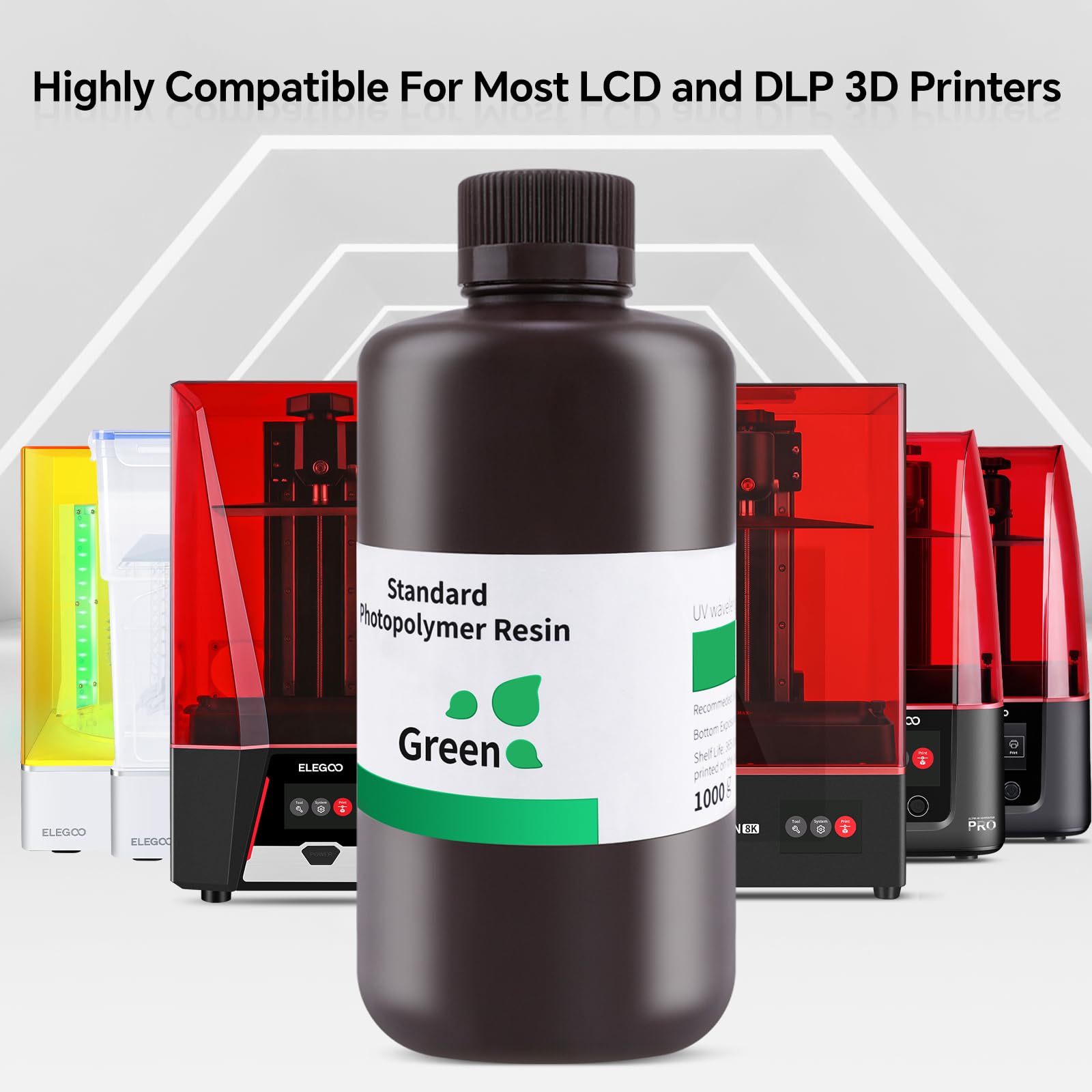 Foto 5 | Impresora 3d De Resina Elegoo, Fotopolímero Estándar, 1 Kg, 405 Nm - Venta Internacional.