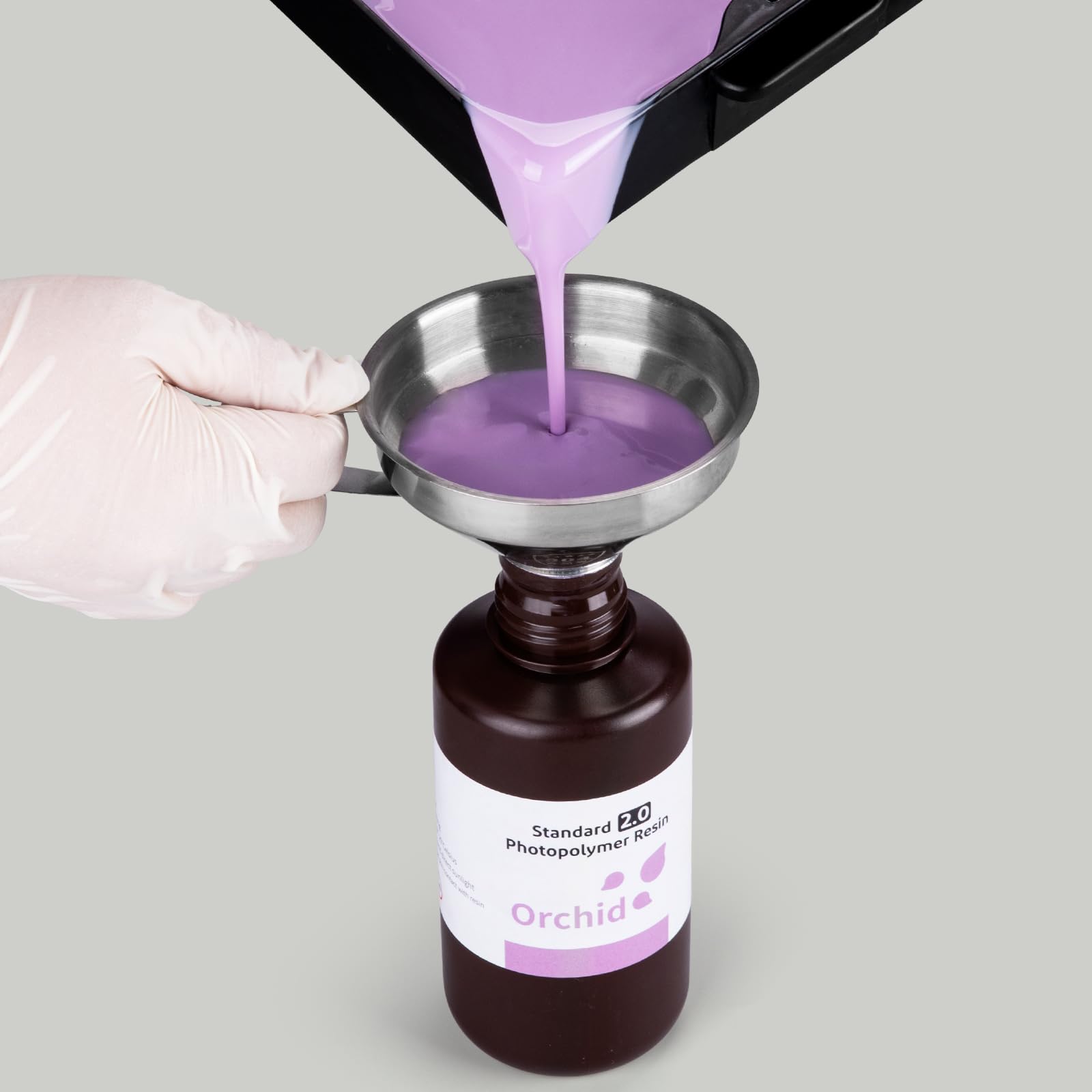 Foto 2 | Embudo De Acero Inoxidable Con Filtro De Resina Para Impresora 3d Elegoo - Venta Internacional.