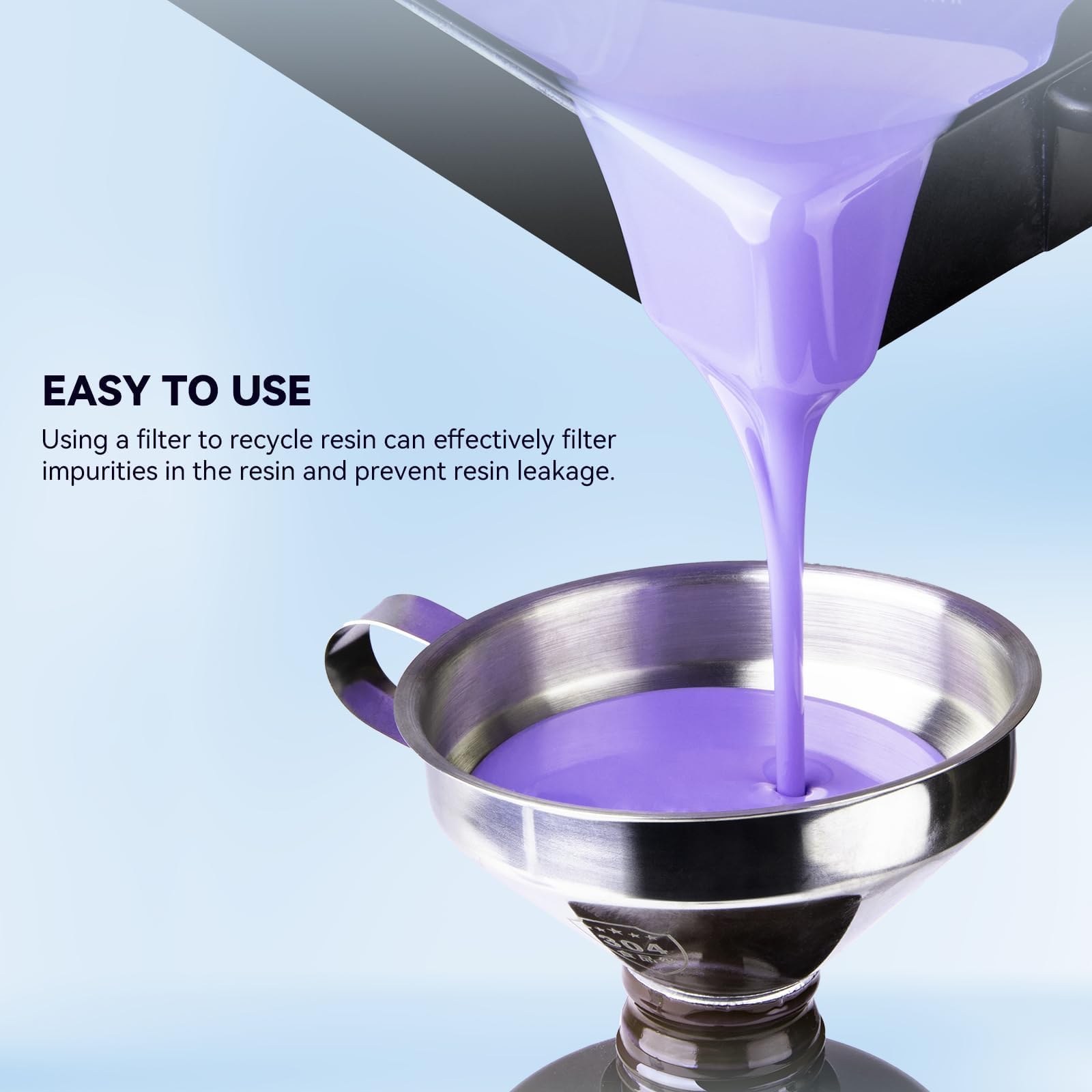 Foto 4 pulgar | Embudo De Acero Inoxidable Con Filtro De Resina Para Impresora 3d Elegoo - Venta Internacional.