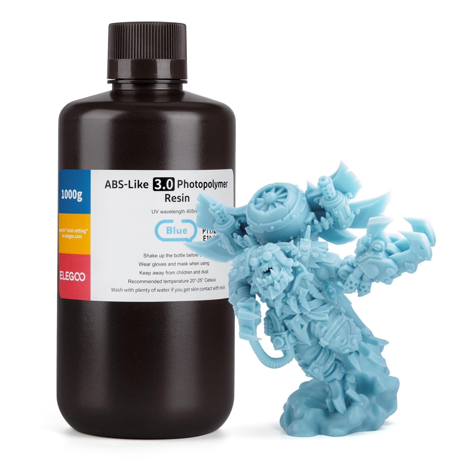 Impresora 3d De Resina Elegoo Tipo Abs 3.0 1000g Para Marte Saturno - Venta Internacional.