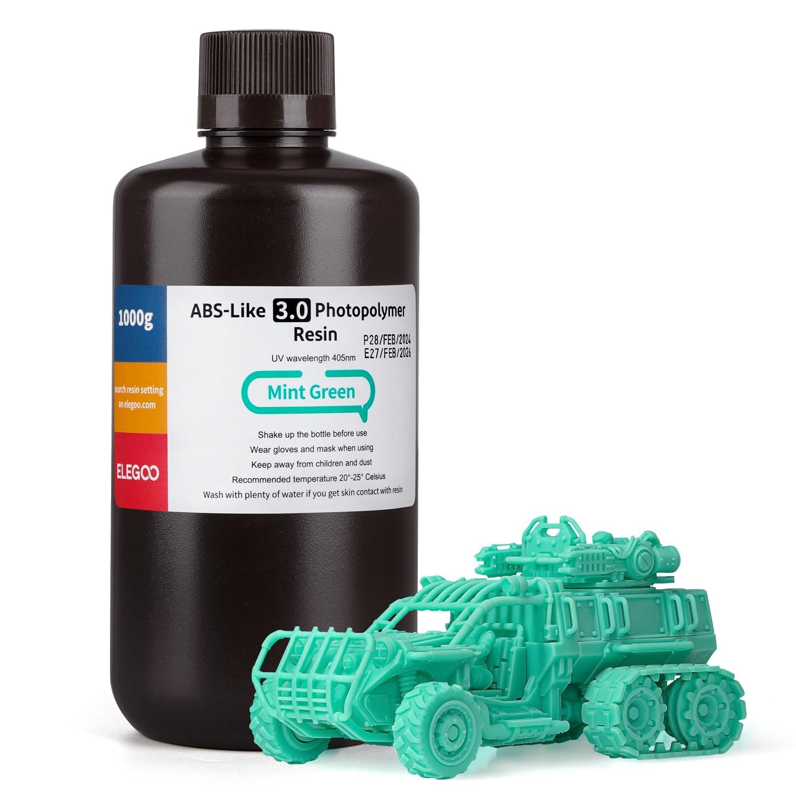 Foto 1 | Impresora 3d De Resina Elegoo Tipo Abs 3.0 1000g Para Marte Saturno - Venta Internacional.