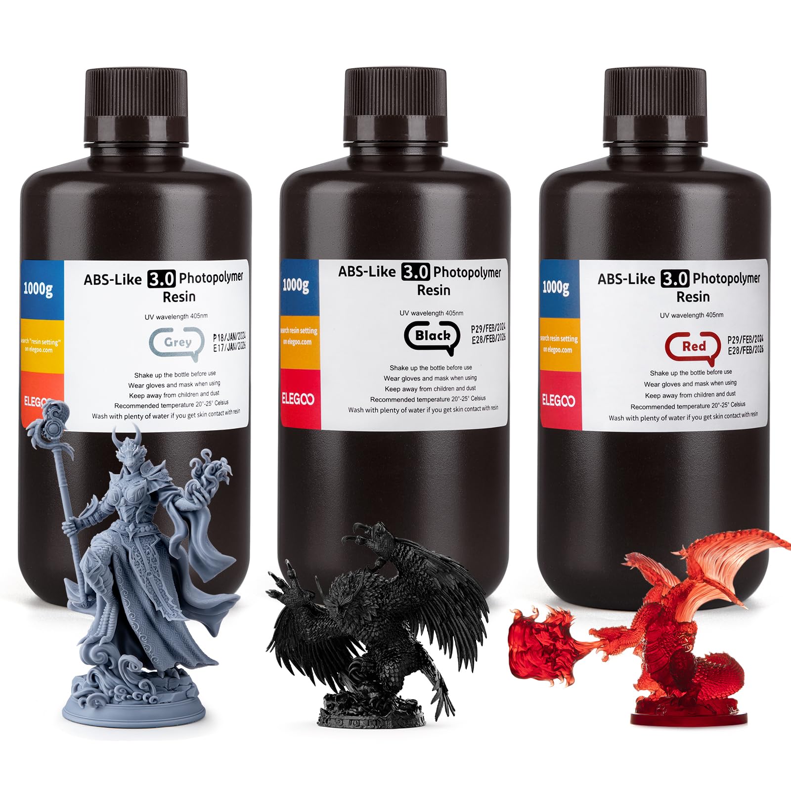Impresora 3d De Resina Elegoo Tipo Abs 3.0 405 Nm 3000 G Para Marte Saturno Júpiter - Venta Internacional.