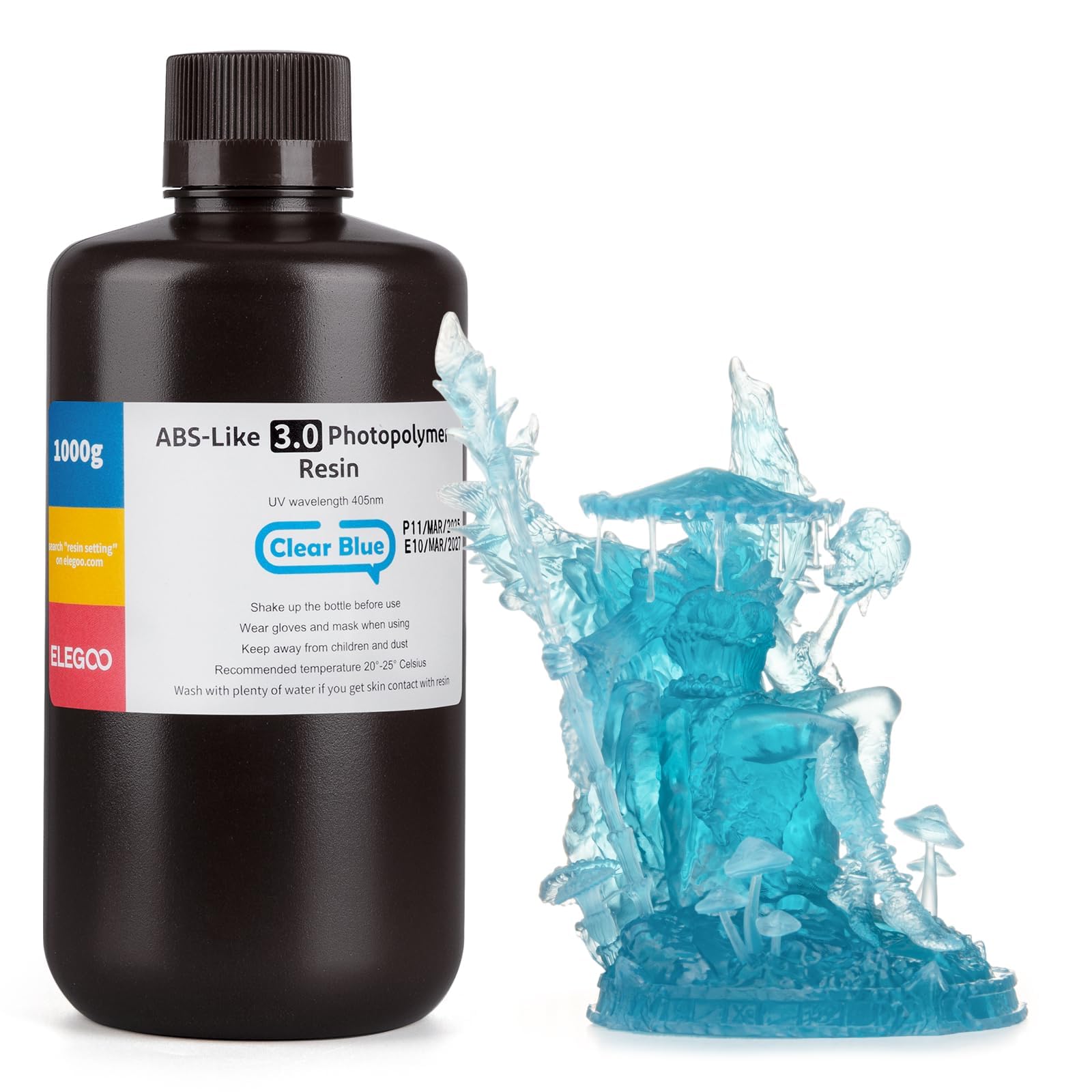 Foto 2 pulgar | Impresora 3d De Resina Elegoo Tipo Abs 3.0 1000g Para Marte Saturno - Venta Internacional.