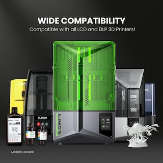 Foto 6 | Impresora 3d De Resina Elegoo Tipo Abs 3.0+, Verde Transparente, 2 Kg - Venta Internacional.