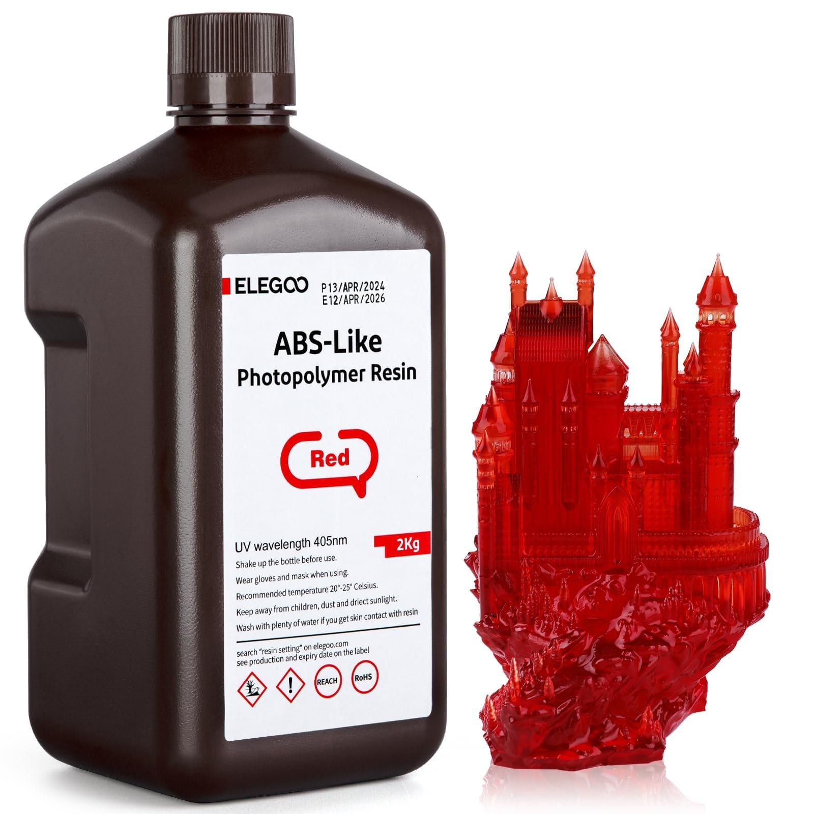 Foto 2 pulgar | Impresora 3d De Resina Elegoo, Lcd Tipo Abs, Curado Uv, 405 Nm, 2 Kg - Venta Internacional.