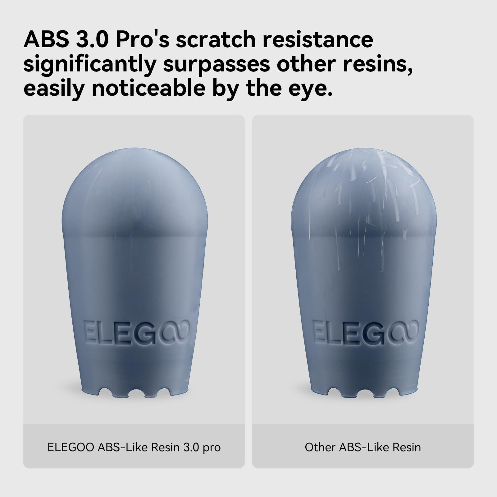 Foto 3 pulgar | Resina Para Impresión 3d Elegoo Abs Like Resin 3.0 Pro 1000g Gris - Venta Internacional.