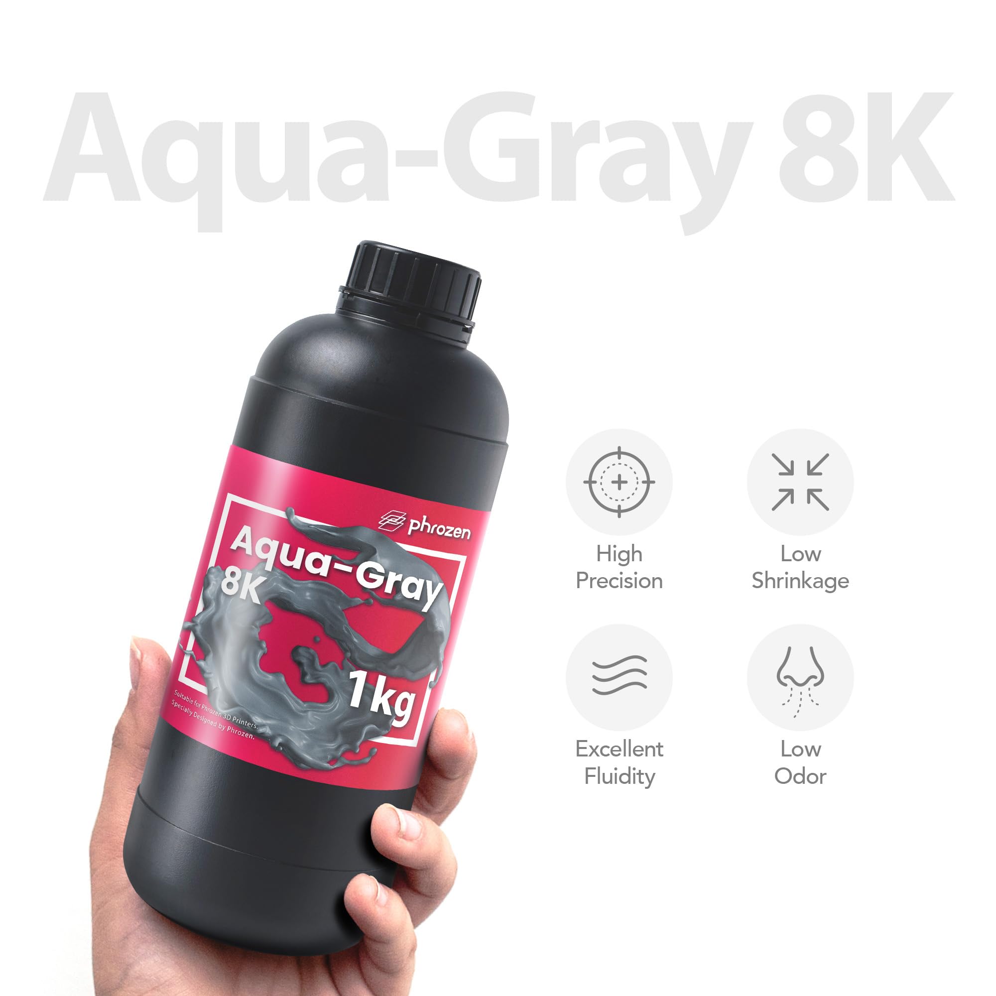 Foto 3 pulgar | Impresora 3d De Resina Phrozen Rapid Aqua-grey 8k 1l 405nm Lcd - Venta Internacional.