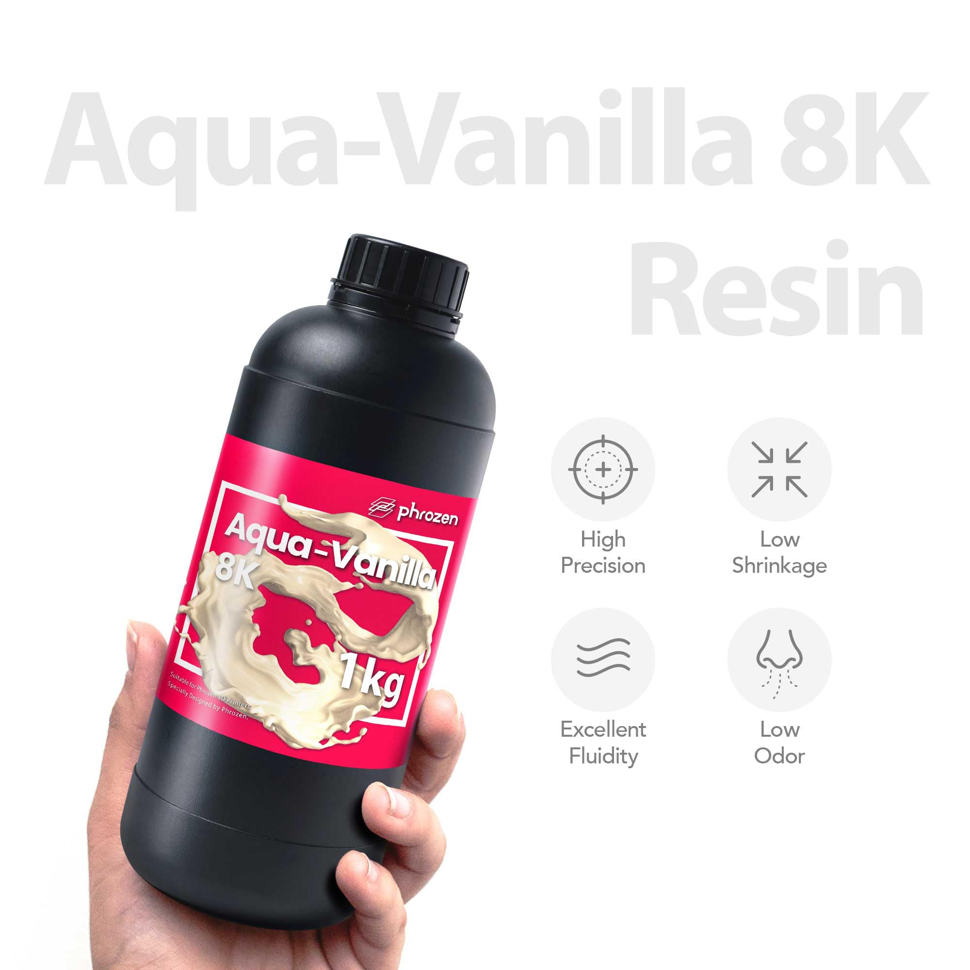 Foto 3 pulgar | Impresora 3d De Resina Phrozen Rapid Aqua-vanilla 8k 1l 405nm Lcd - Venta Internacional.