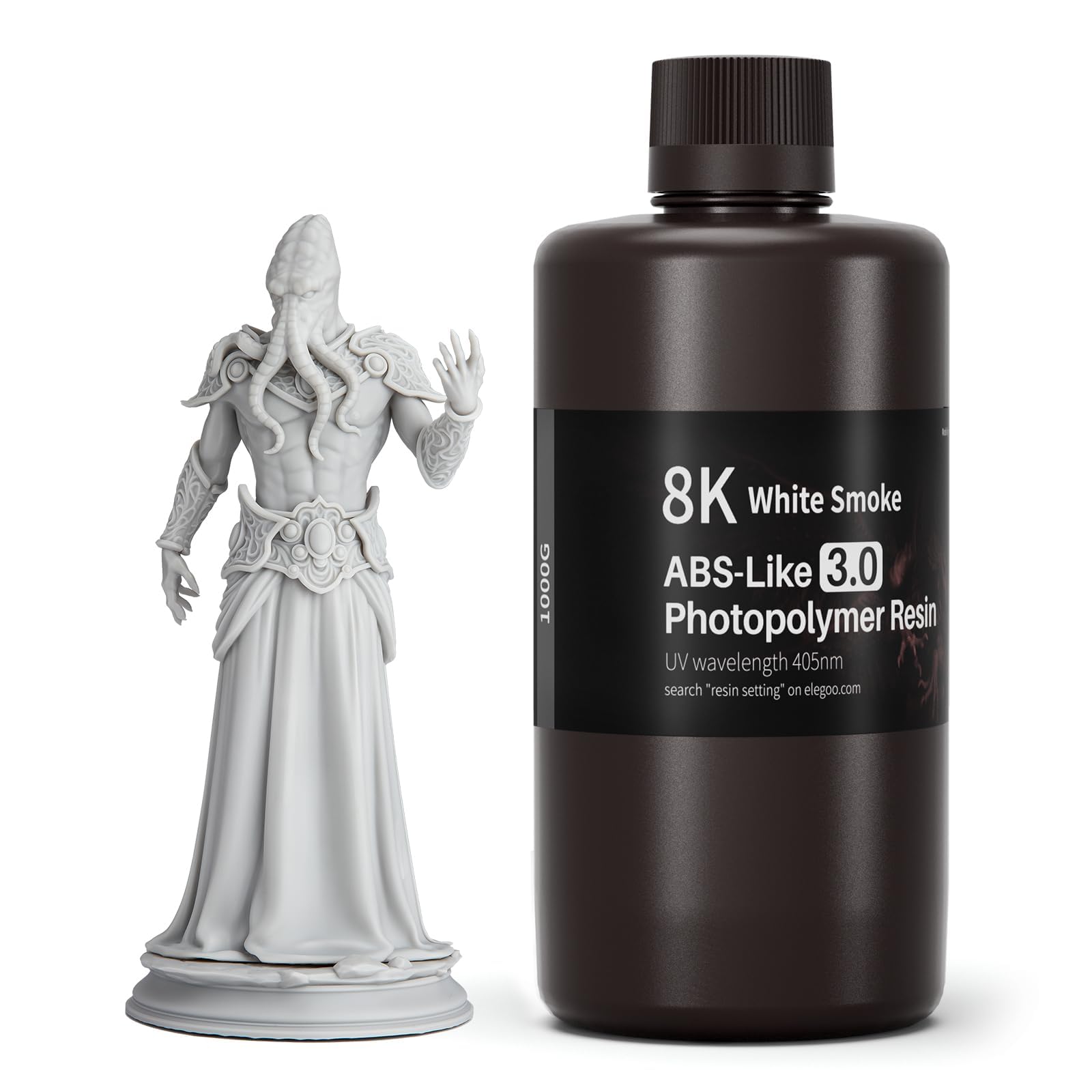 Foto 1 | Resina Elegoo Mejorada 8k Tipo Abs 3.0 1000 G Para Impresoras 3d - Venta Internacional.