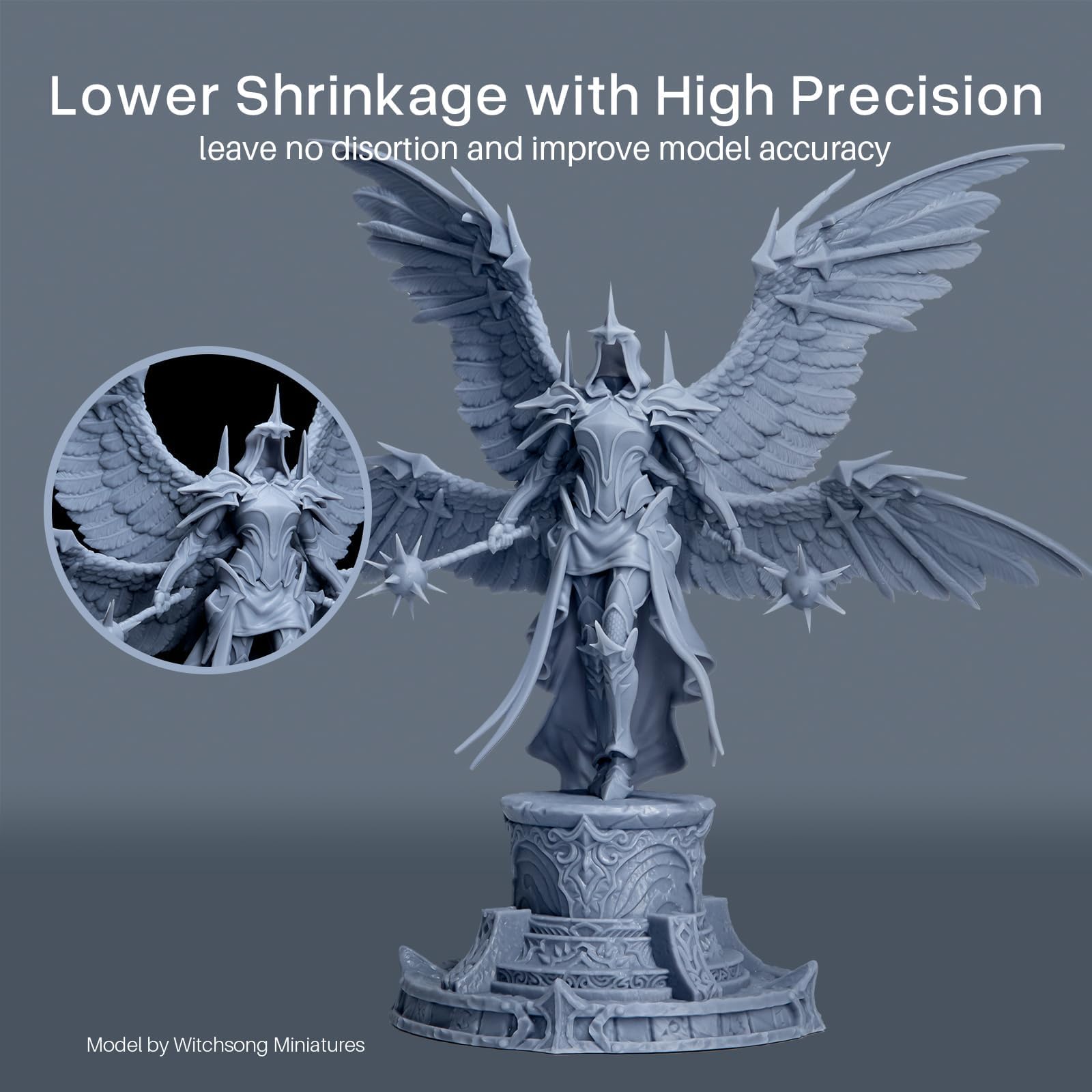 Foto 4 | Impresora 3d De Resina Elegoo Tipo Abs 3.0 Blanca De 2 Kg Para Msla 3d - Venta Internacional.
