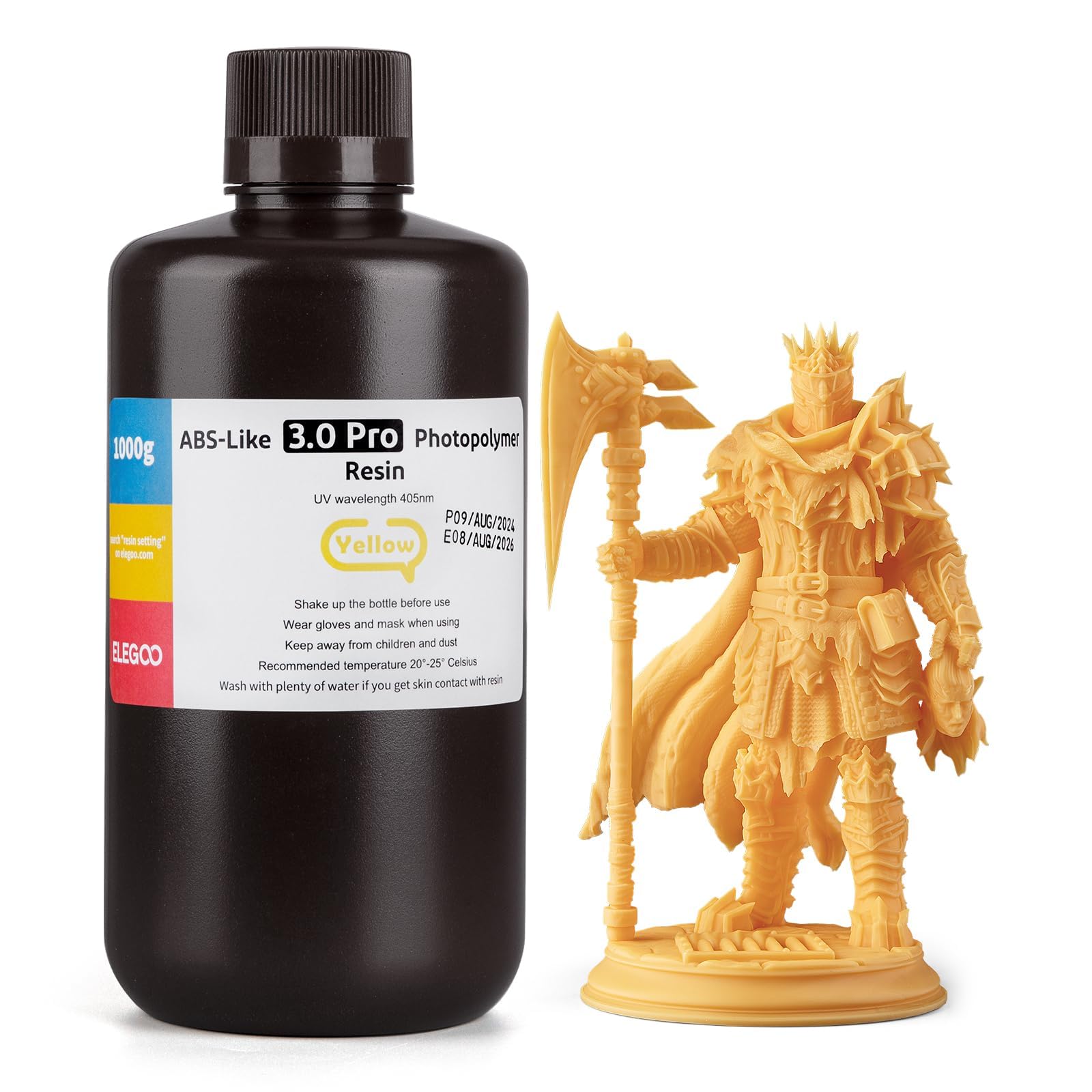 Foto 1 | Impresora 3d De Resina Elegoo Abs-like 3.0 Pro 1000g Amarilla - Venta Internacional.