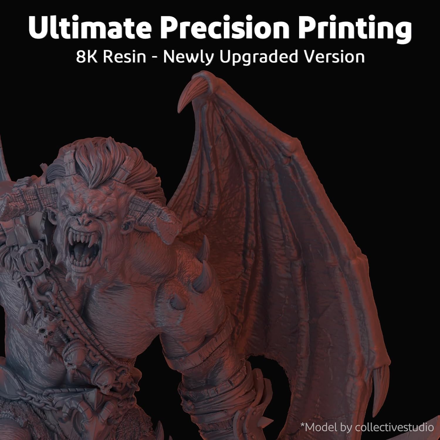 Foto 3 | Impresora 3d De Resina Elegoo Standard 8k  1 Kg  Humo Blanco  405 Nm - Venta Internacional.