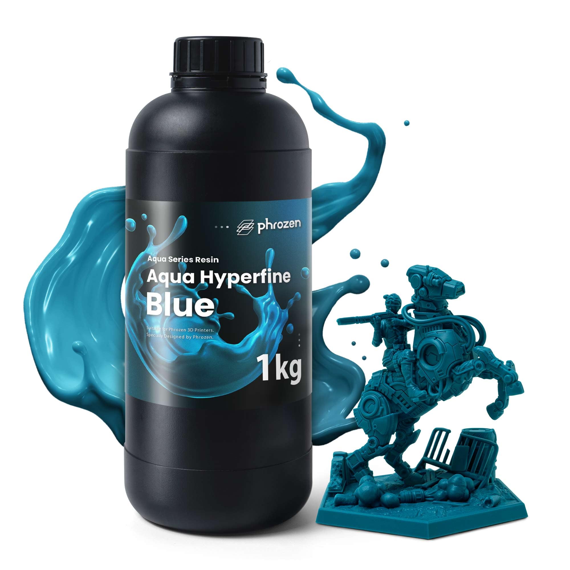 Foto 1 | Resina Para Impresoras 3d Phrozen Aqua Hyperfine 1kg Azul - Venta Internacional.