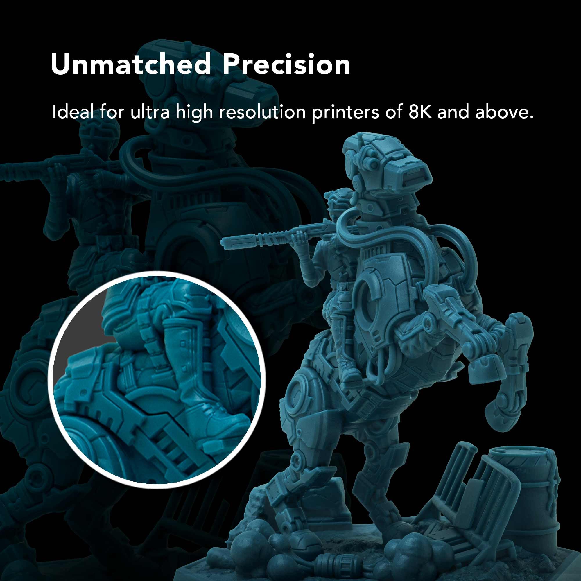 Foto 4 | Resina Para Impresoras 3d Phrozen Aqua Hyperfine 1kg Azul - Venta Internacional.