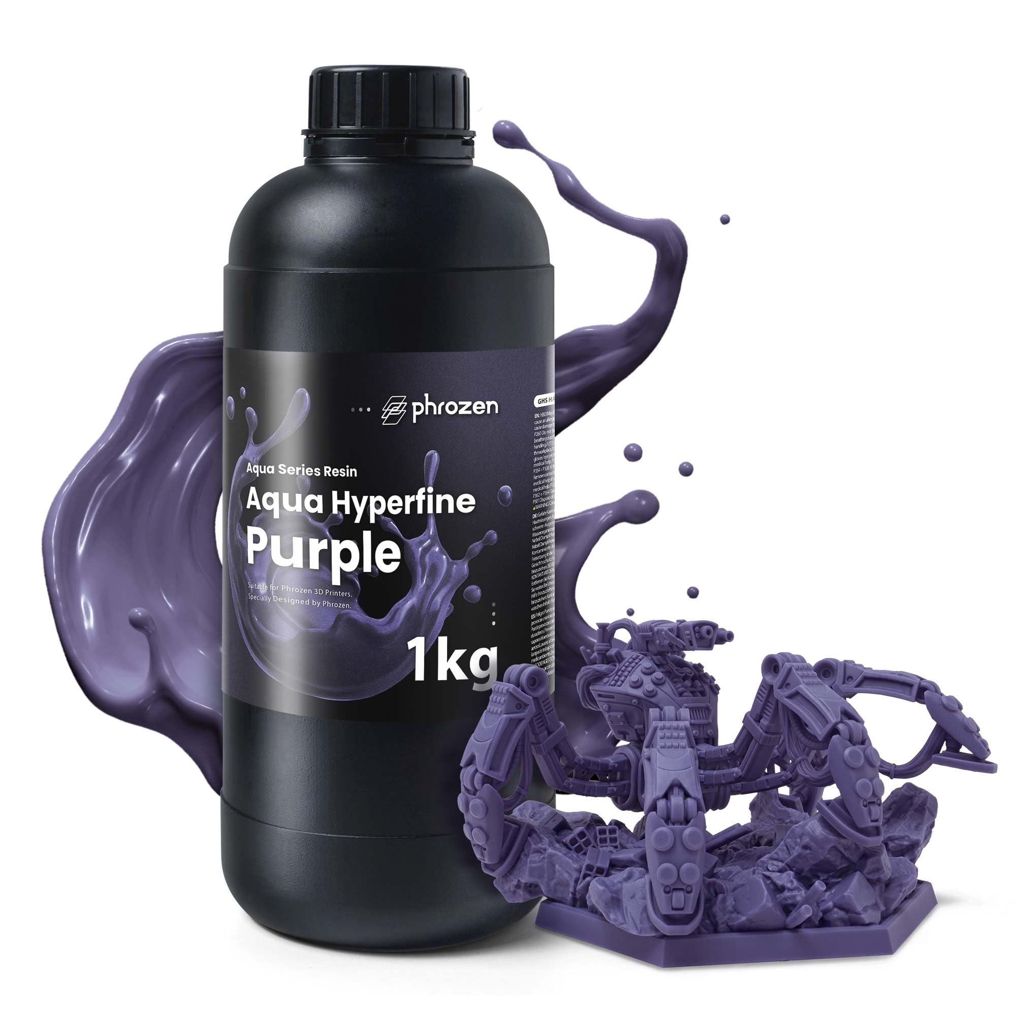 Foto 2 pulgar | Resina Para Impresoras 3d Phrozen Aqua Hyperfine 1kg Purple - Venta Internacional.
