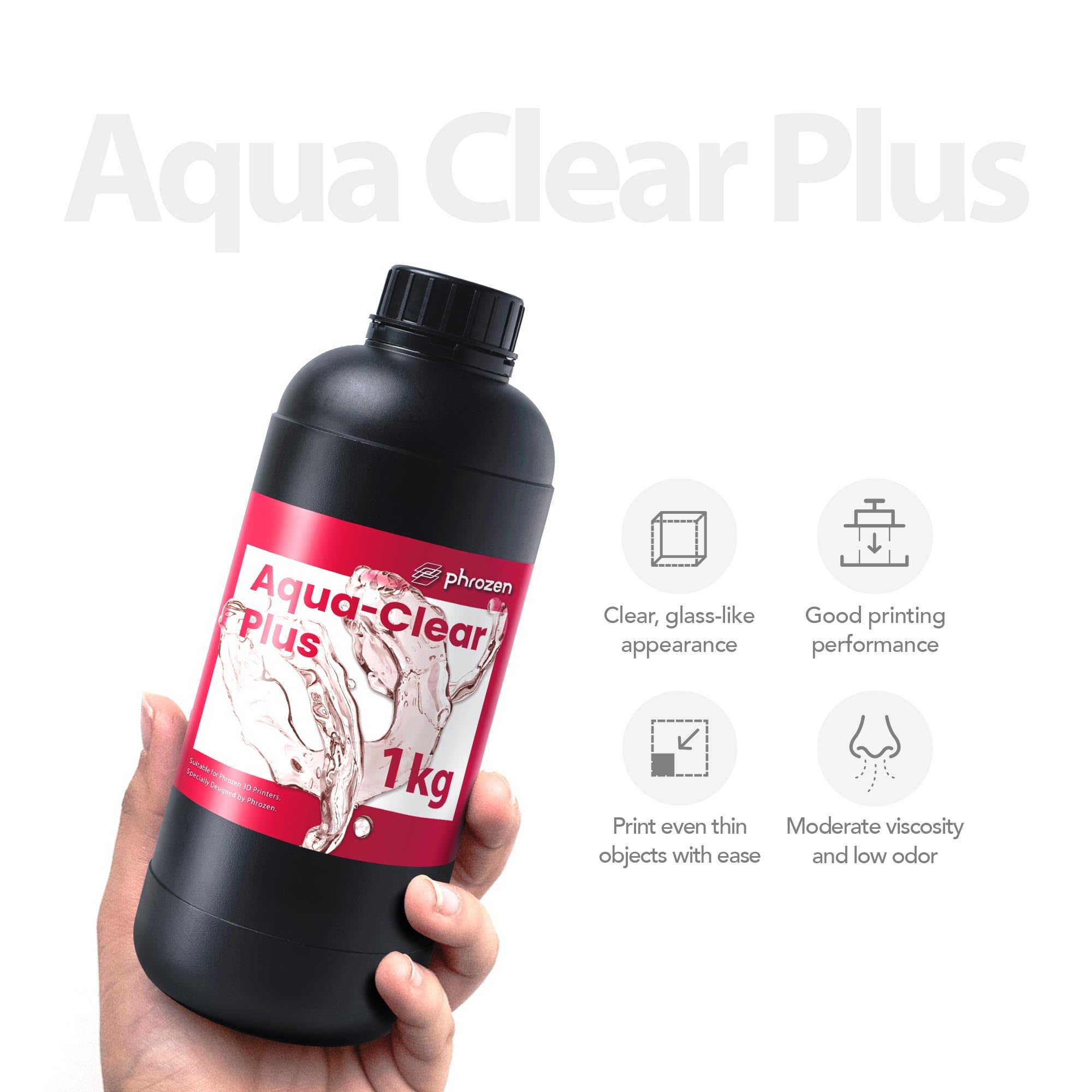Foto 3 pulgar | Impresora 3d Phrozen Rapid Resin Aqua Clear Plus De 1 Kg - Venta Internacional.