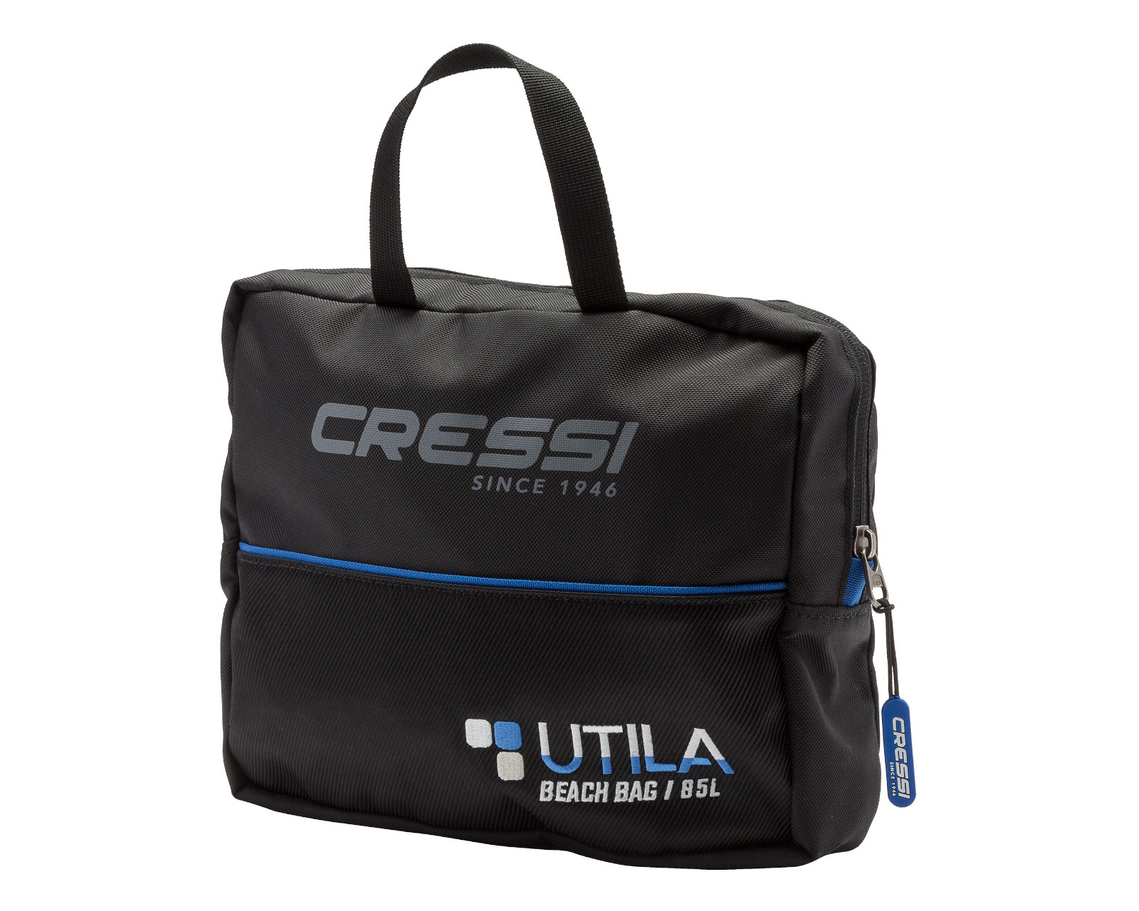 Foto 4 pulgar | Mochila Cressi Utila color Negro/ Azul de Malla para Buceo y Snorkeling