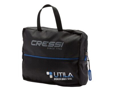 Foto 3 | Mochila Cressi Utila color Negro/ Azul de Malla para Buceo y Snorkeling