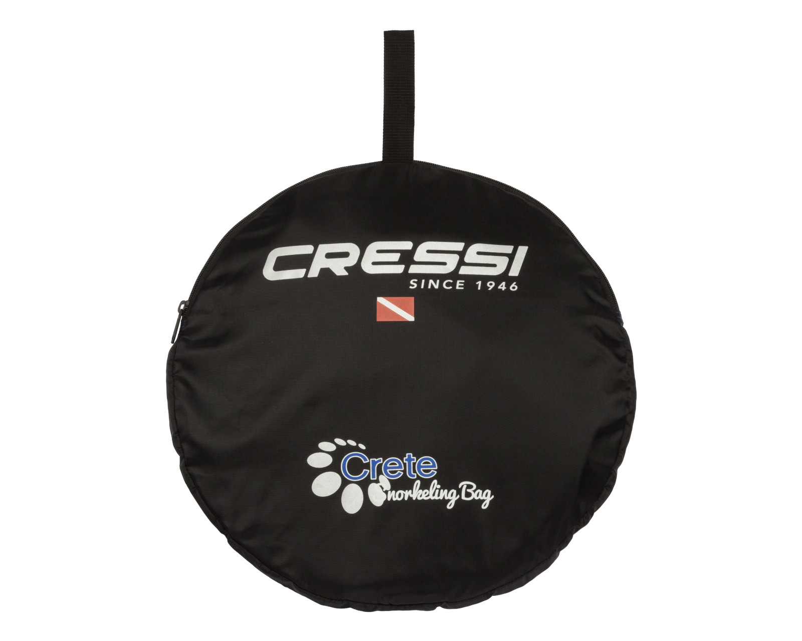 Foto 2 | Bolsa Cressi Crete color Negro/Azul de Malla para Buceo y Snorkeling