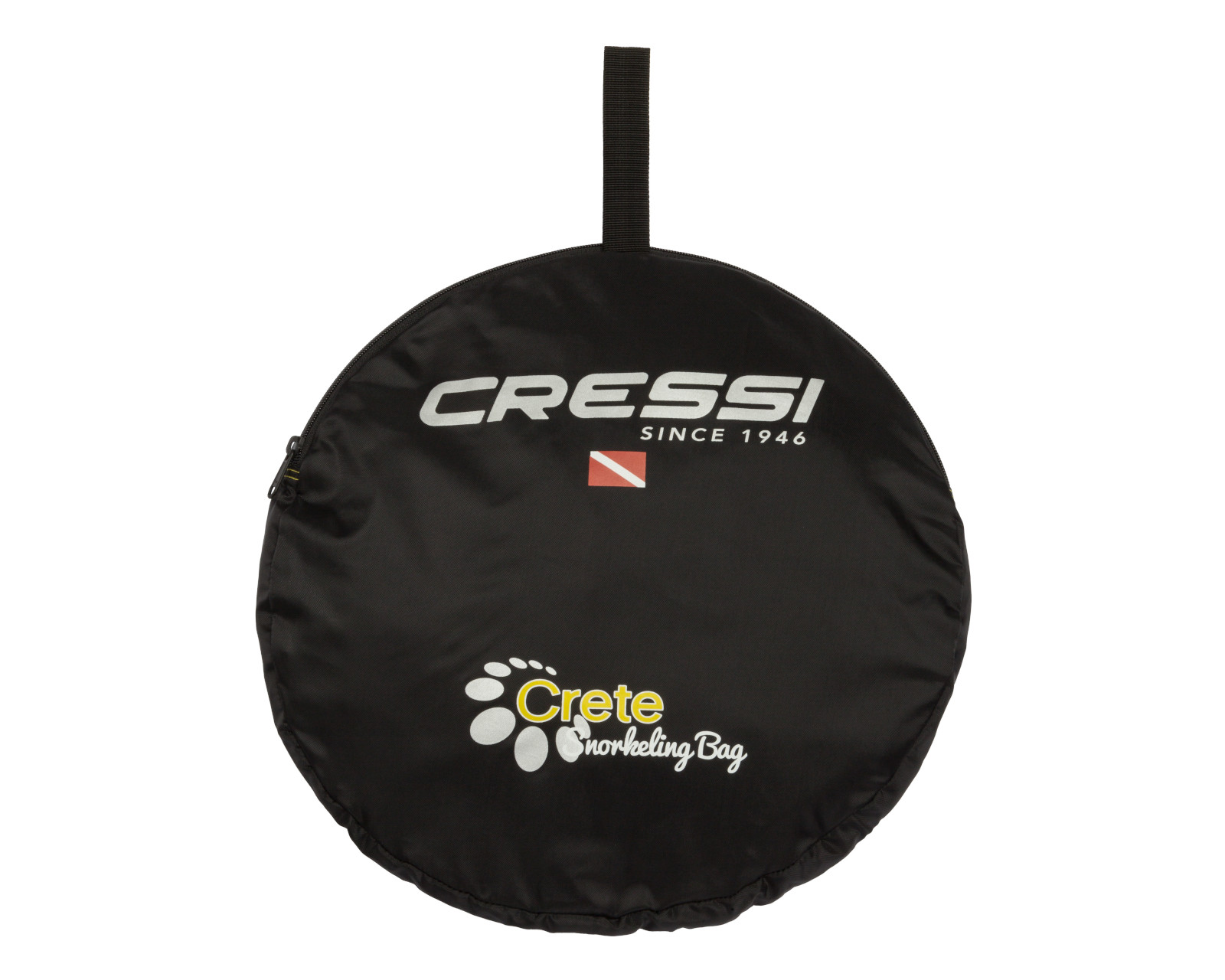 Foto 3 pulgar | Bolsa Cressi Crete color Negro/Amarillo de Malla para Buceo y Snorkeling