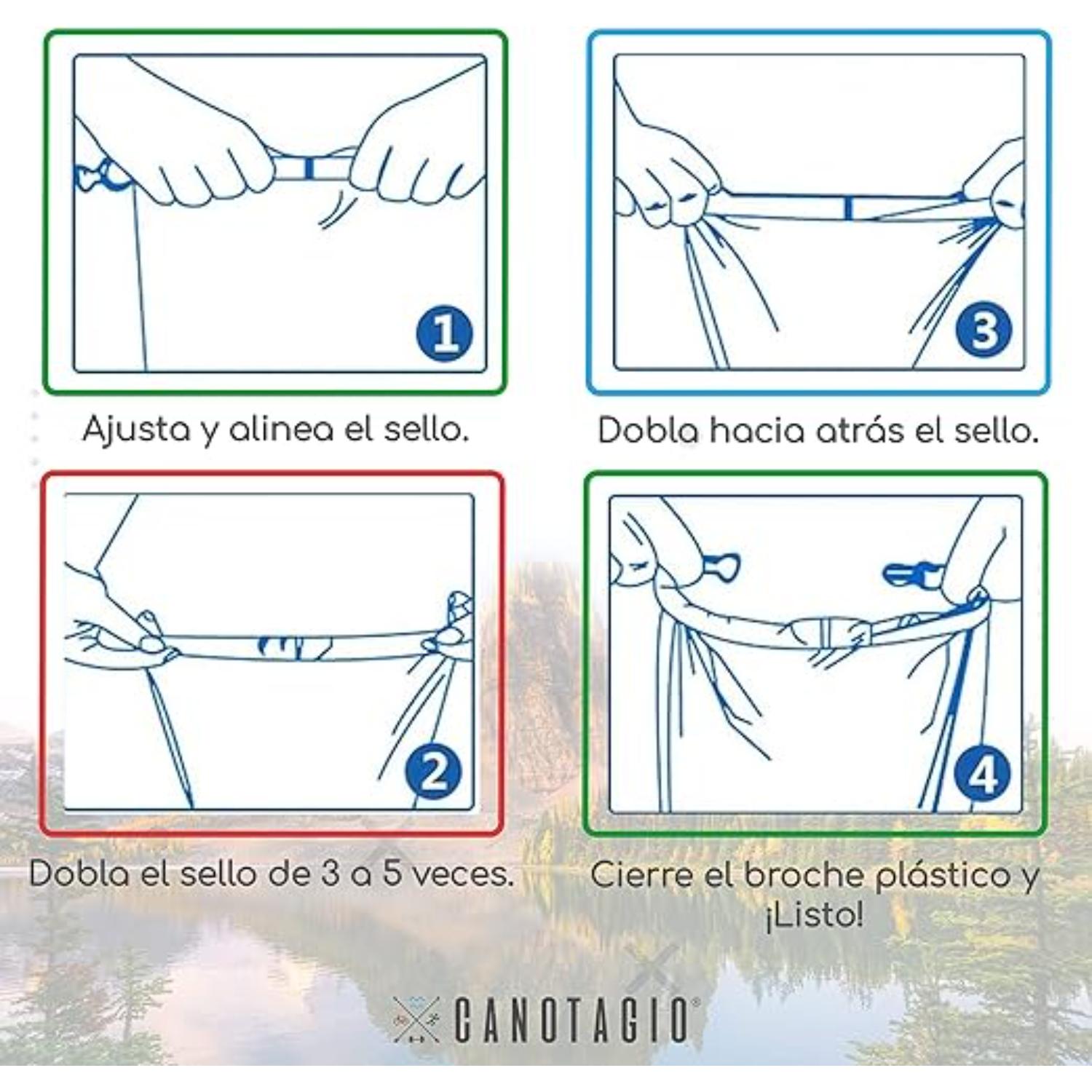 Foto 6 pulgar | Mochila Impermeable Canotagio 30l