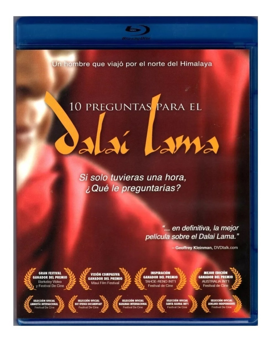 Foto 2 pulgar | Documental Blu-Ray 10 Preguntas Para El Dalai Lama