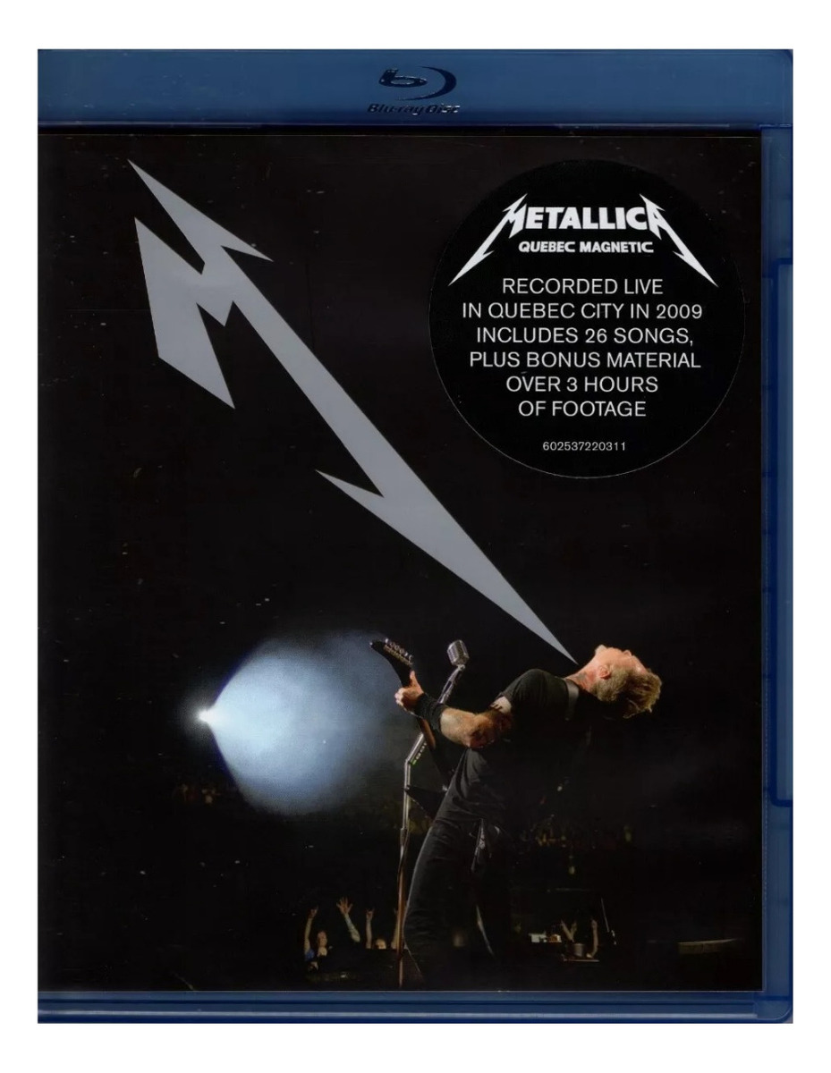 Foto 2 pulgar | Blu-ray Metallica Quebec Magnetic Concierto