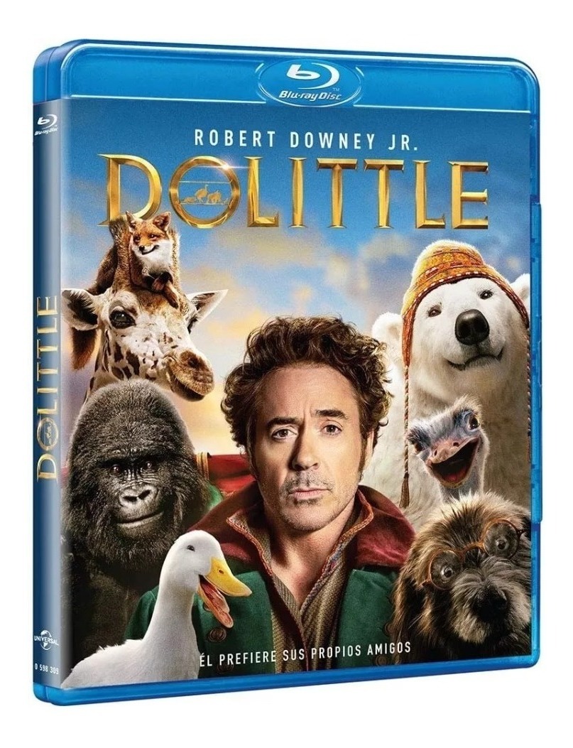Dolittle Robert Downey Jr Pelicula Blu Ray