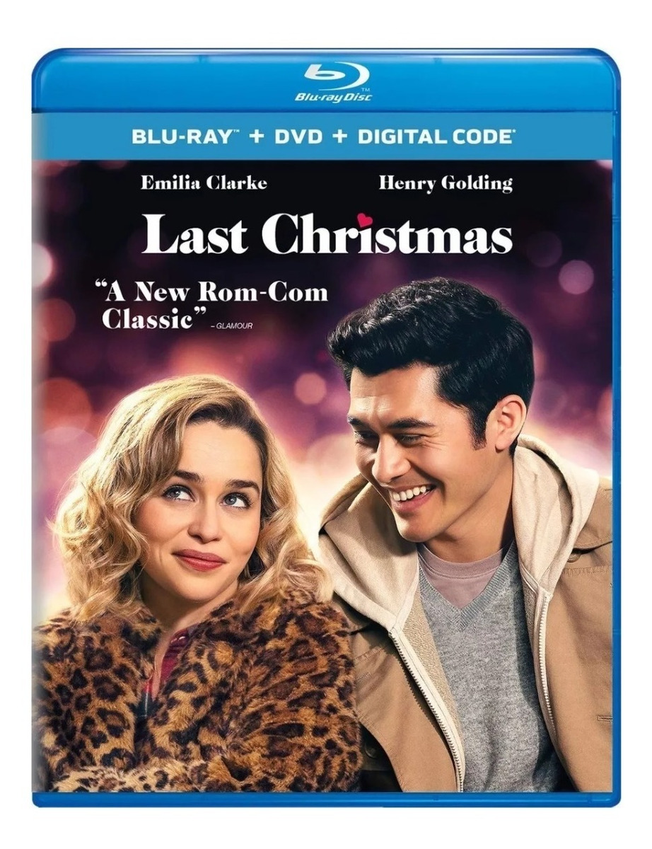 Last Christmas Emilia Clarke Pelicula Blu-ray + Dvd + Dig