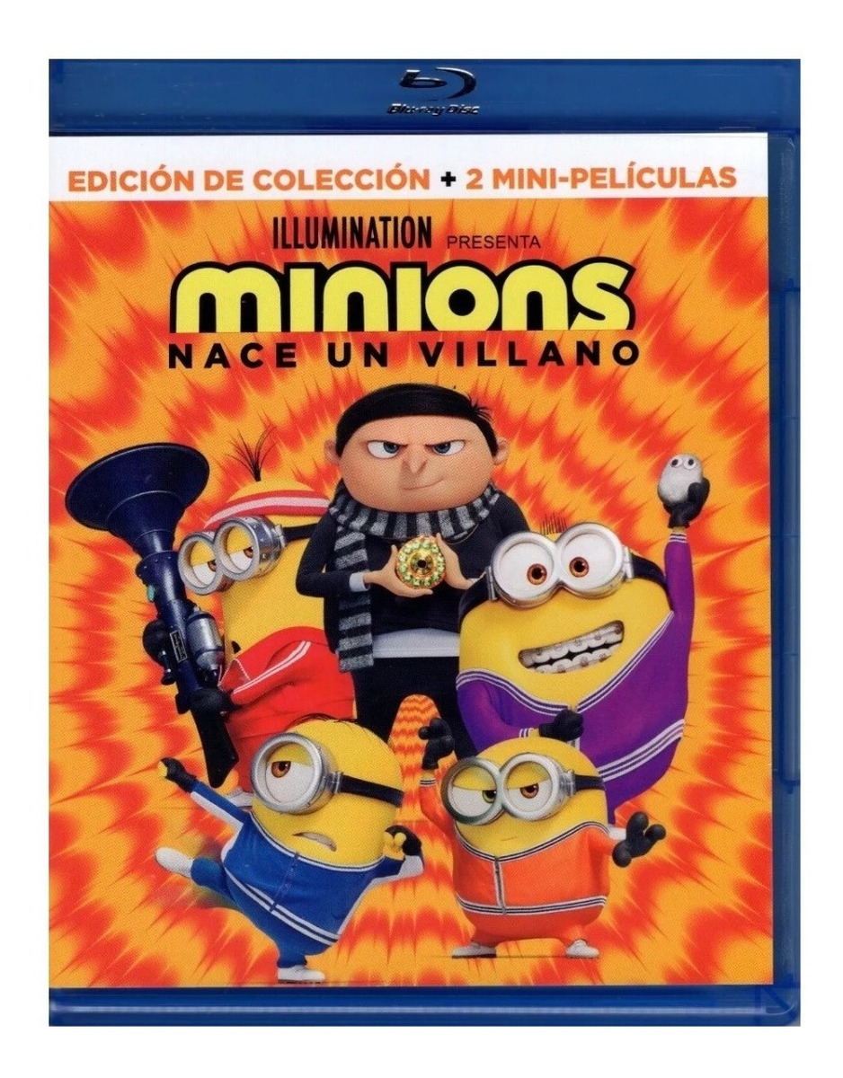 Minions Nace Un Villano Rise Of Gru 2022 Pelicula Blu Ray