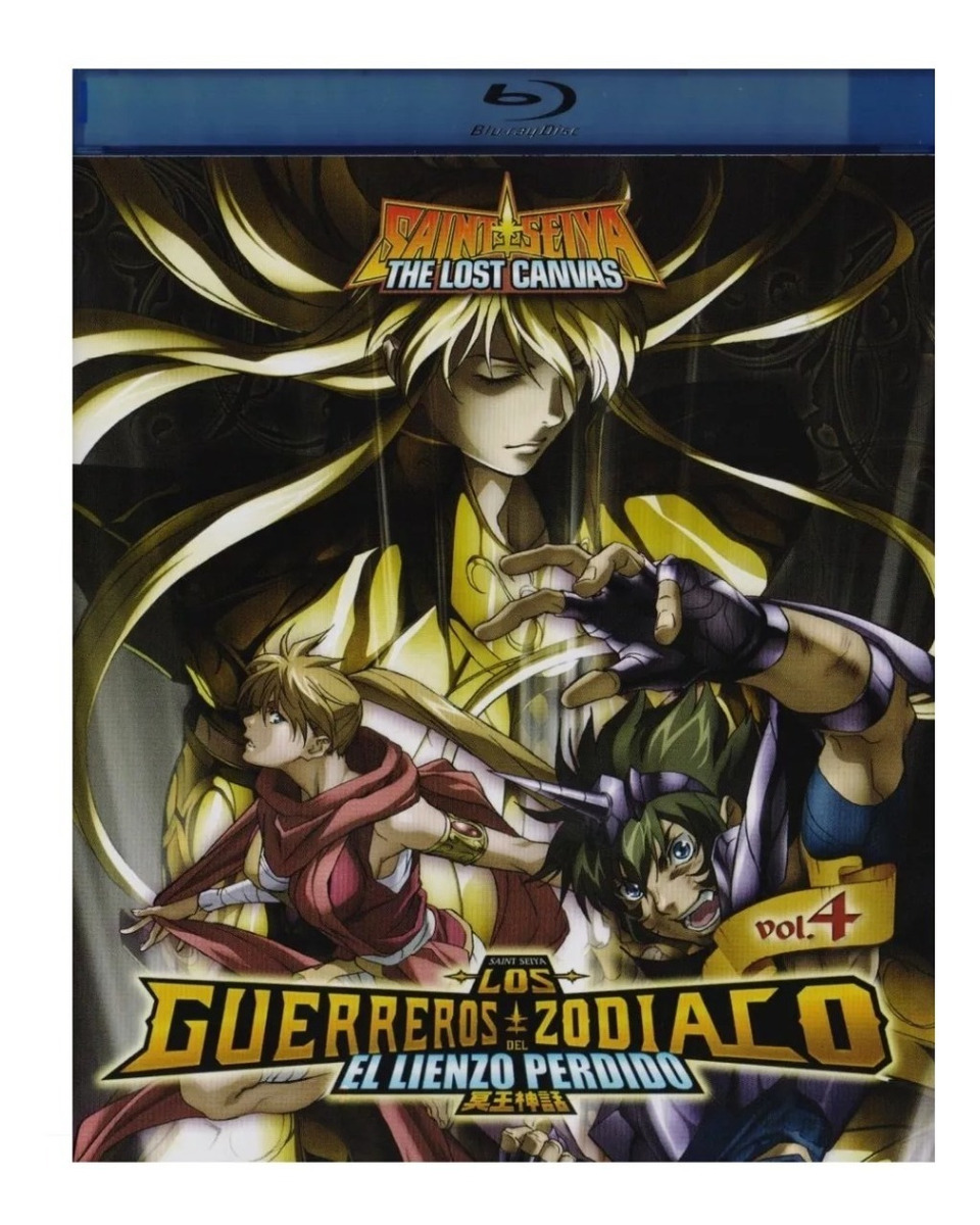 Foto 2 pulgar | Los Guerreros Del Zodiaco Lienzo Perdido Volumen 4 Blu-ray