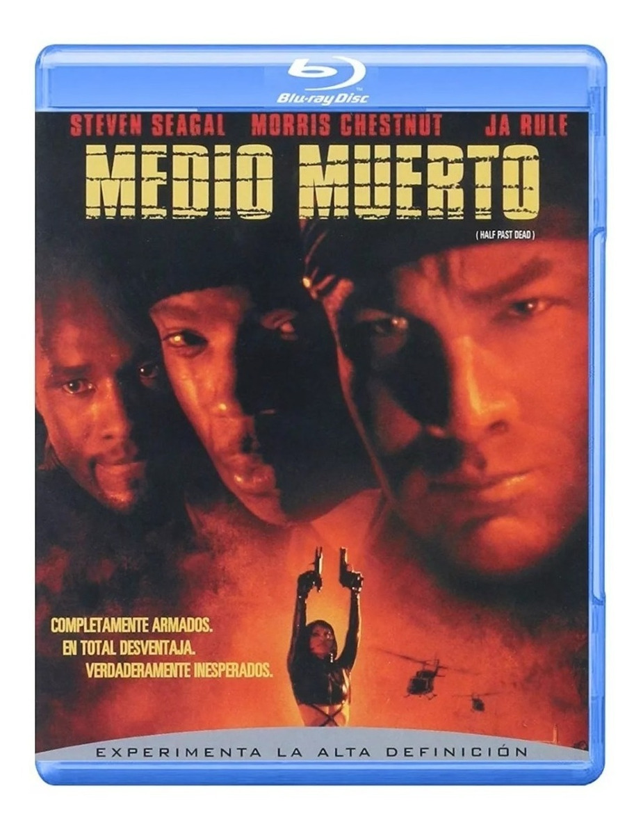 Foto 2 pulgar | Medio Muerto Steven Seagal Pelicula Blu Ray