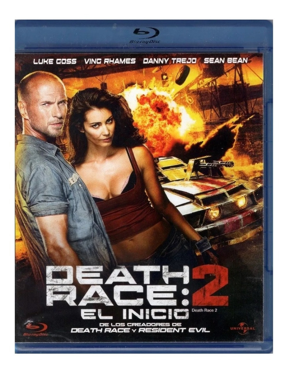 Foto 2 pulgar | La Carrera De La Muerte 2 Death Race 2 Pelicula Blu Ray