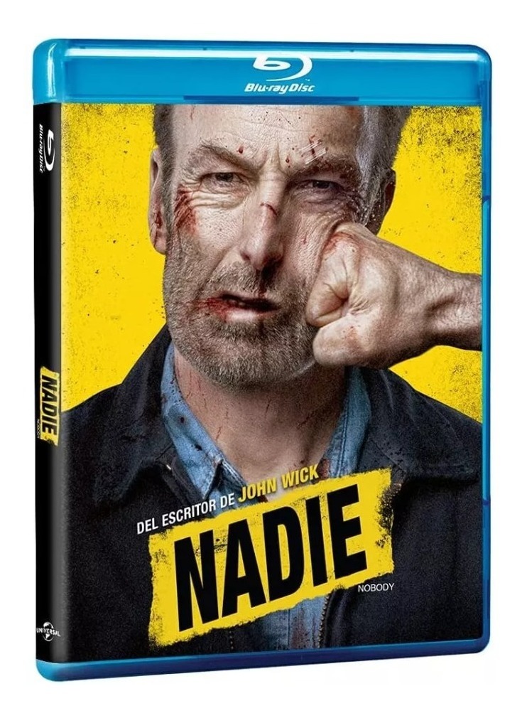 Foto 2 pulgar | Nadie Nobody Bob Odenkirk Pelicula Blu Ray