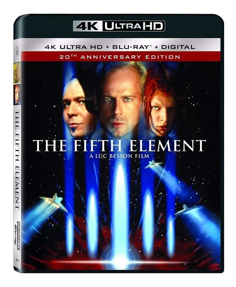 El Quinto Elemento Pelicula En 4k  Blu Ray  Copia Digital