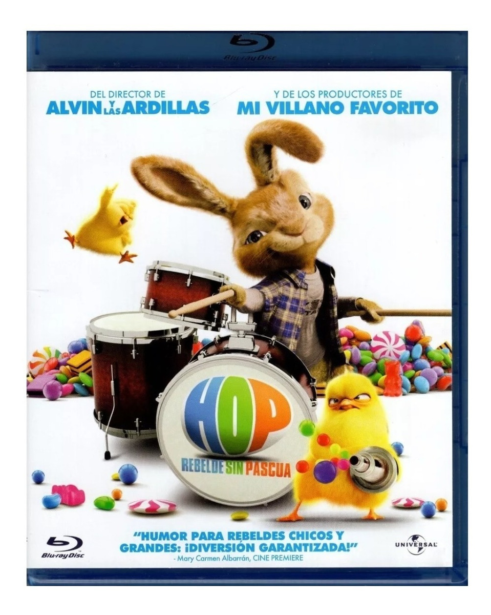 Foto 2 pulgar | Hop Rebelde Sin Pascua Benny Ibarra Pelicula Blu Ray